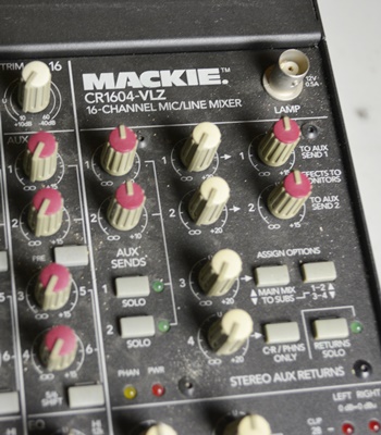 Mackie Mixer, Model CR1604-VLZ