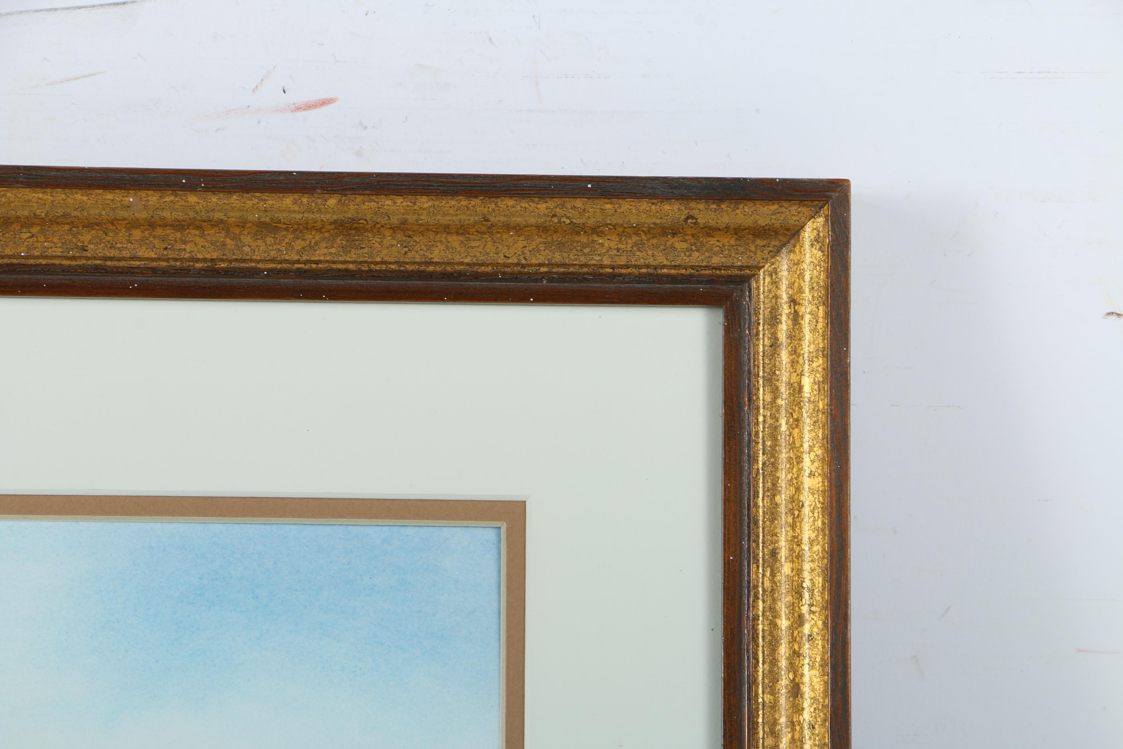 Allen Hughes Limited Edition Offset Lithograph of Geese