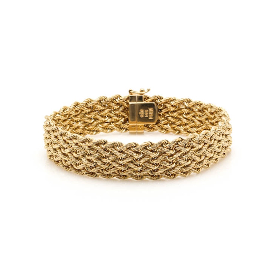 14K Yellow Gold Bracelet