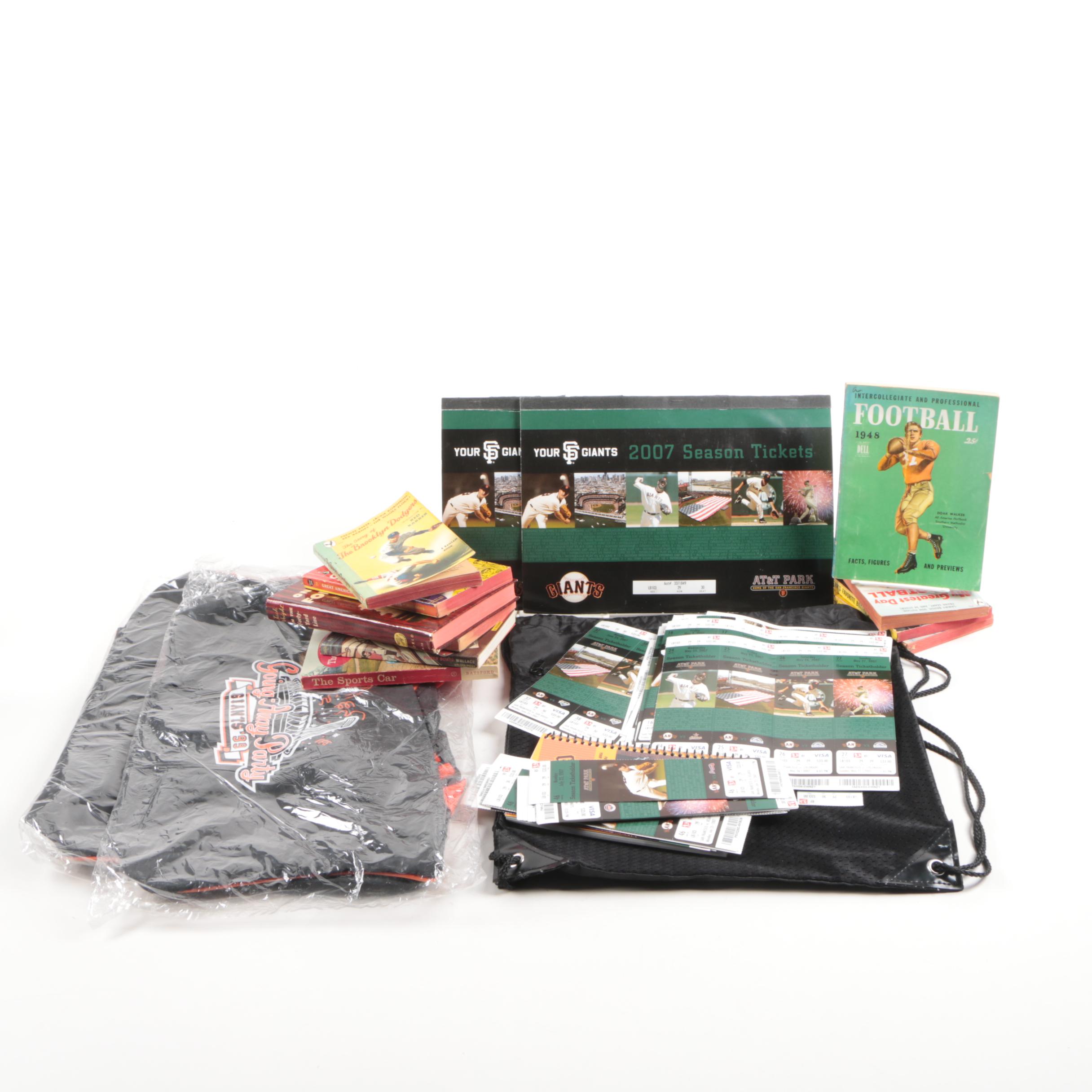San Francisco Giants Memorabilia and Vintage Sports Books