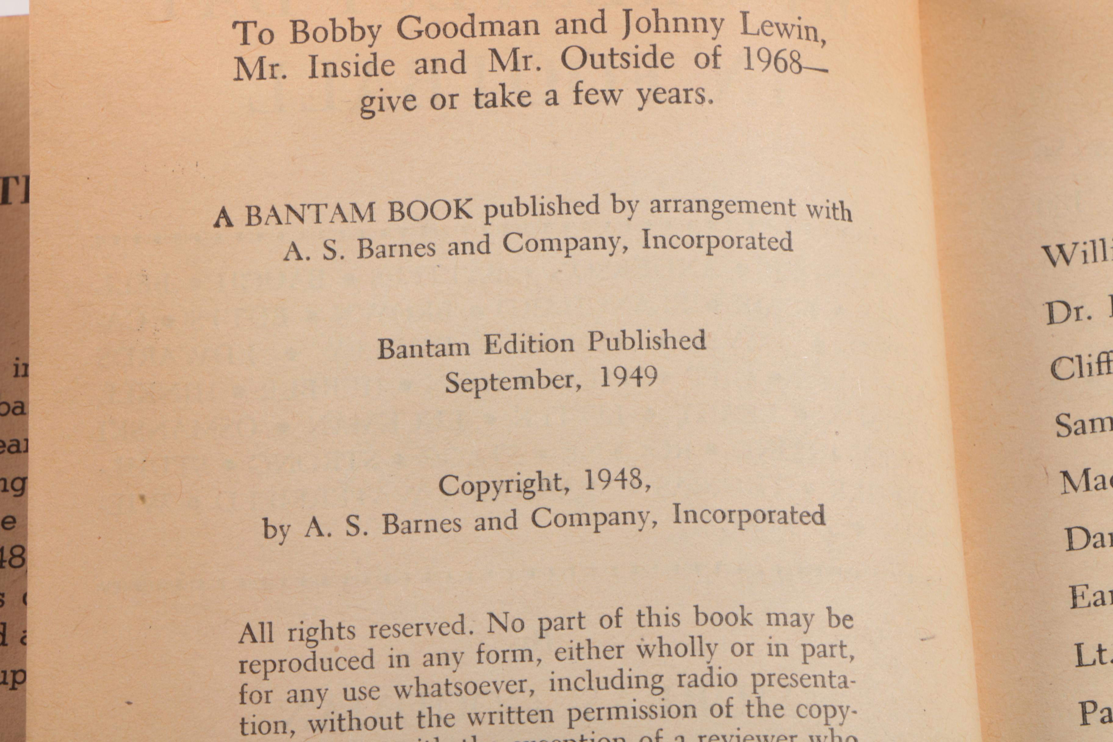 San Francisco Giants Memorabilia and Vintage Sports Books