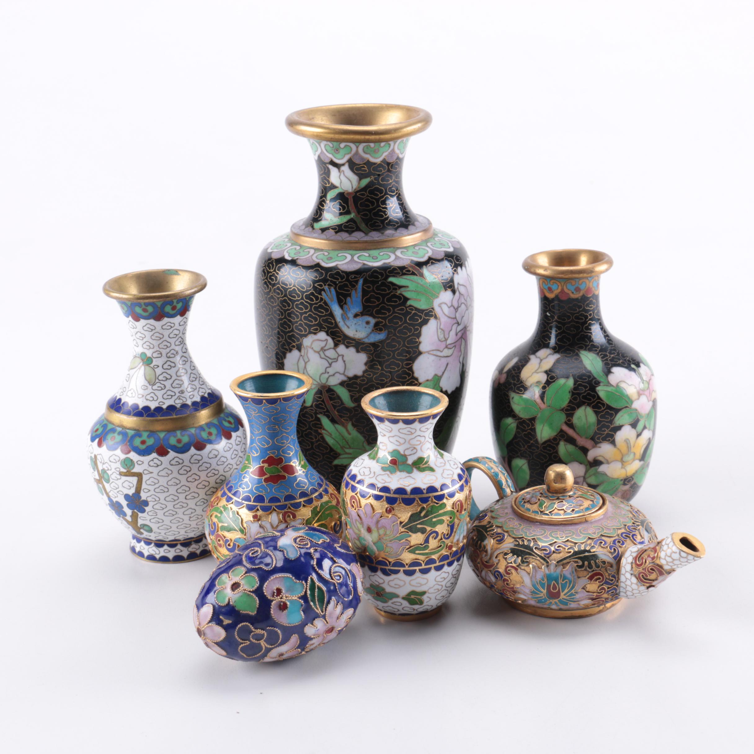 Chinese Cloisonne Assortment