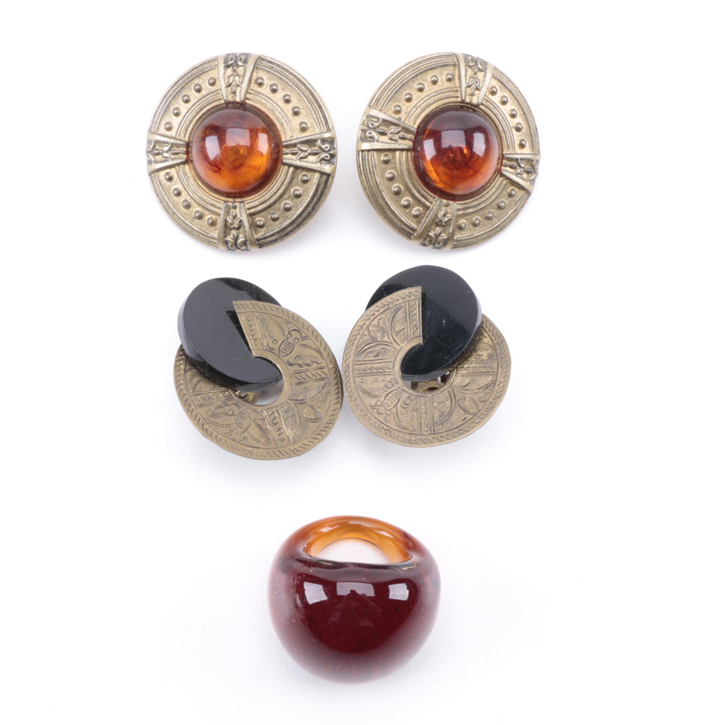 Collection of Costume Jewelry Featuring Anne Taylor and More