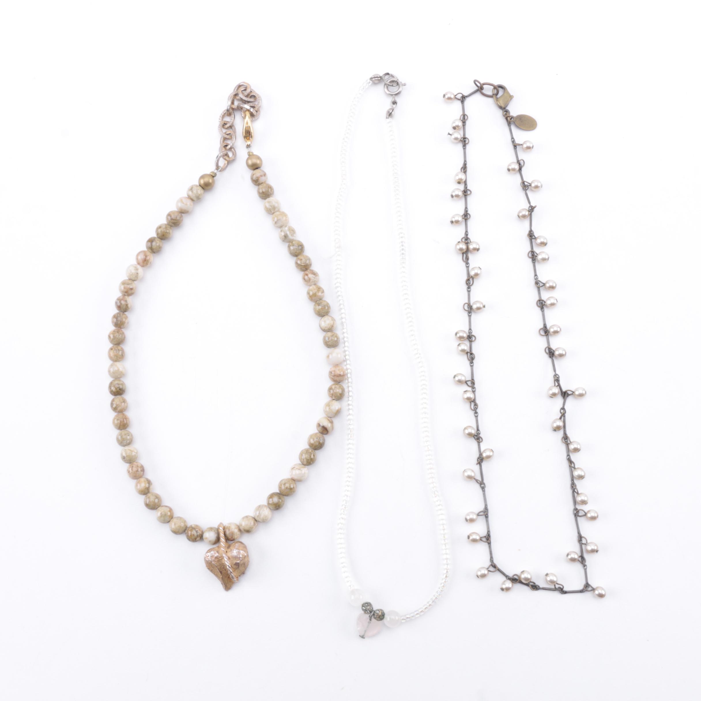 Collection of Costume Jewelry Featuring Anne Taylor and More