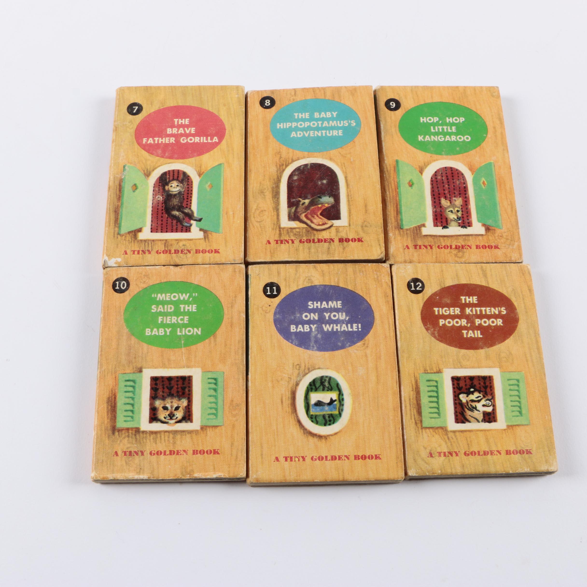 1964 "Tiny Golden Library" Thirty-Six-Book Set Including Disney