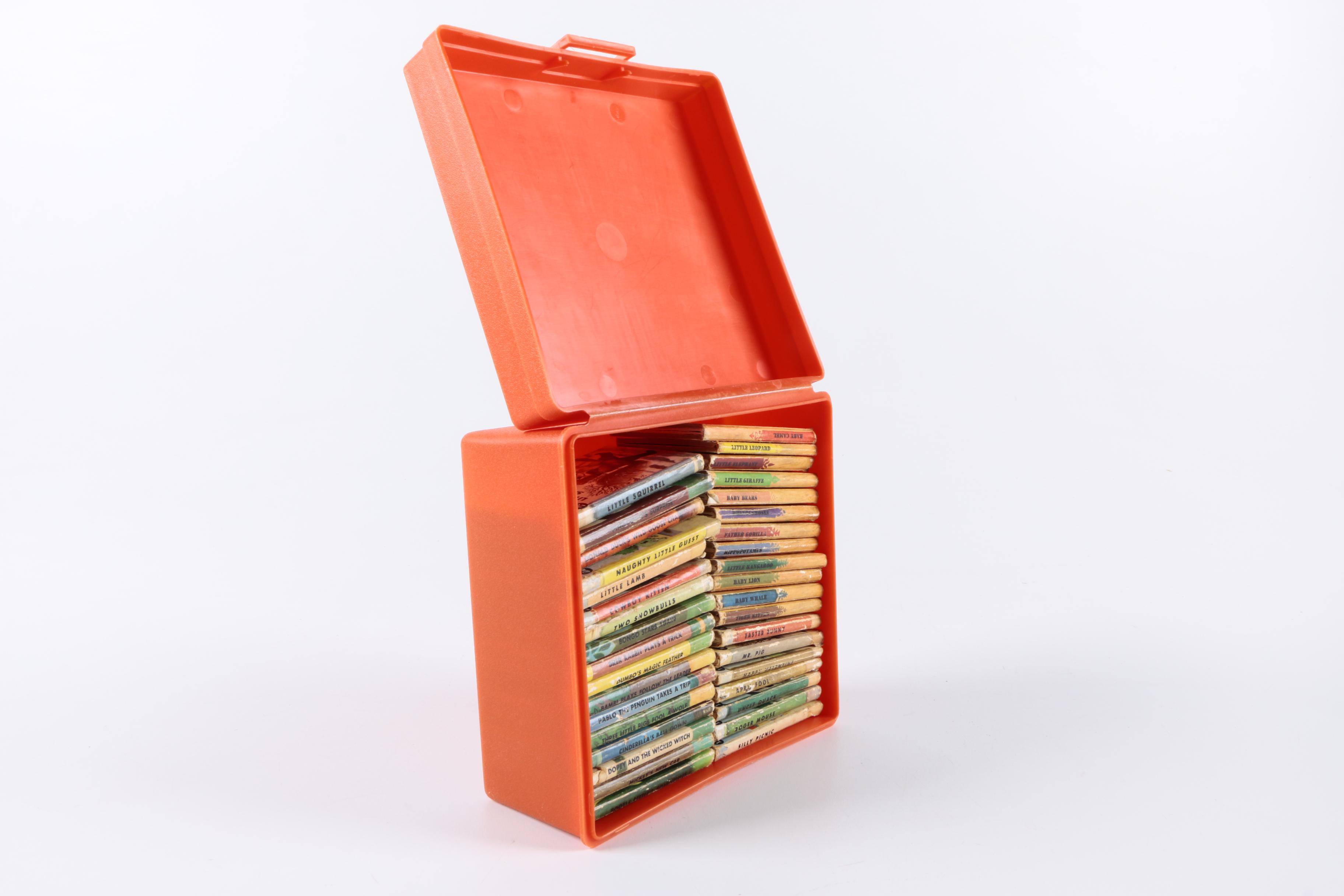 1964 "Tiny Golden Library" Thirty-Six-Book Set Including Disney