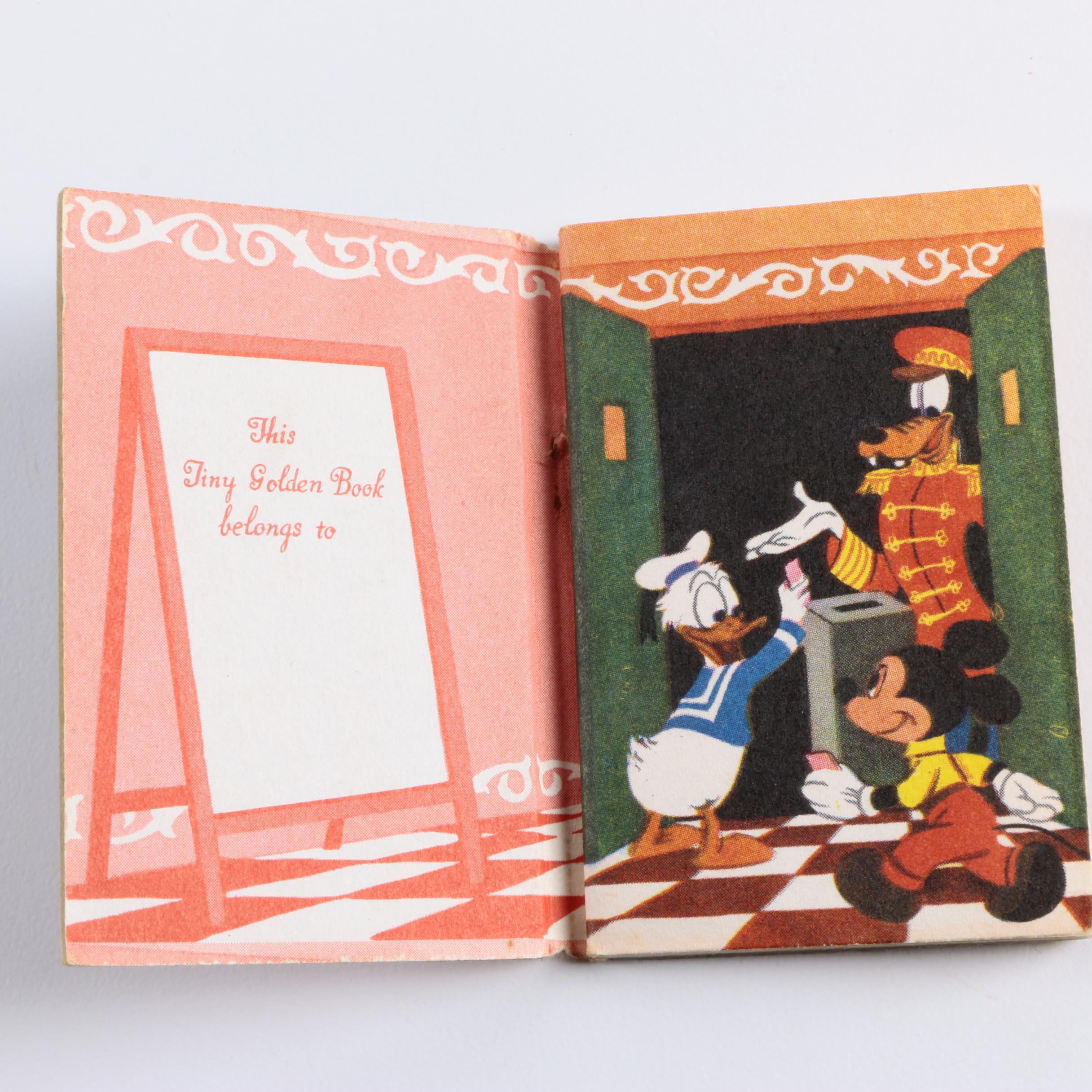 1964 "Tiny Golden Library" Thirty-Six-Book Set Including Disney