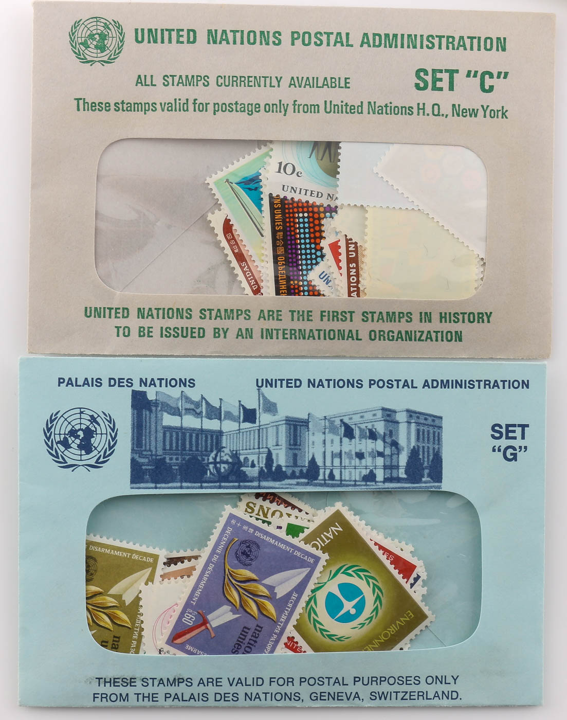United Nations Postage Stamp Collection