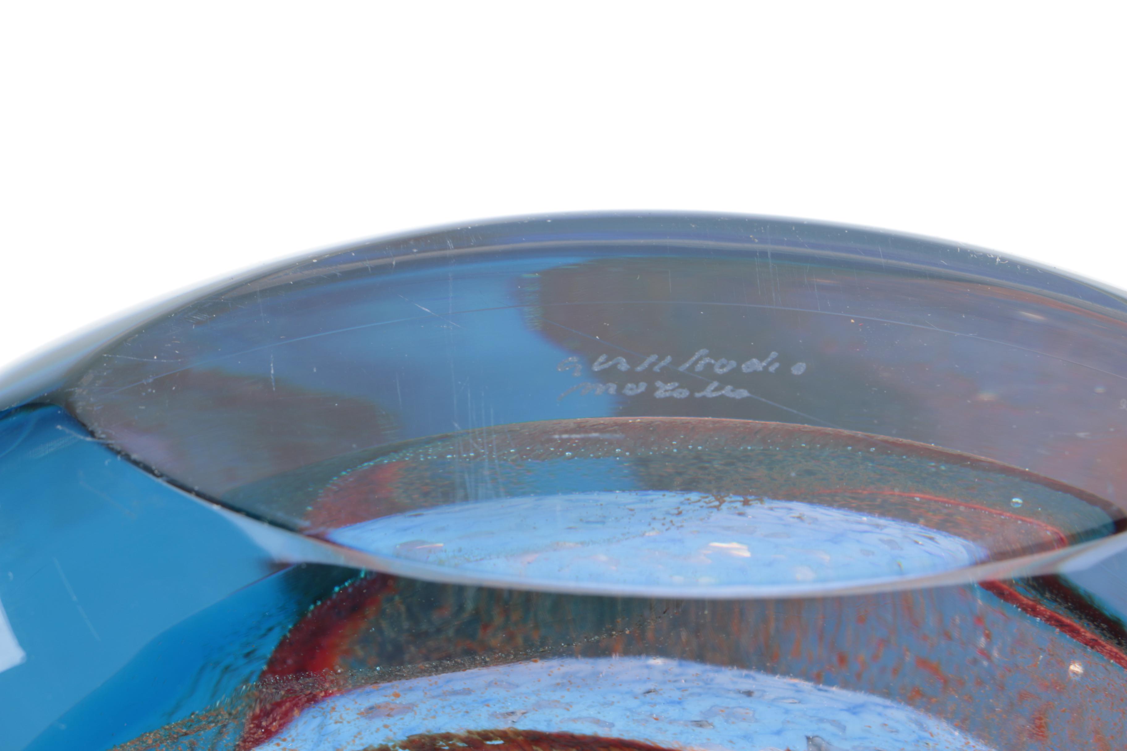 Signed Murano Glass Vase