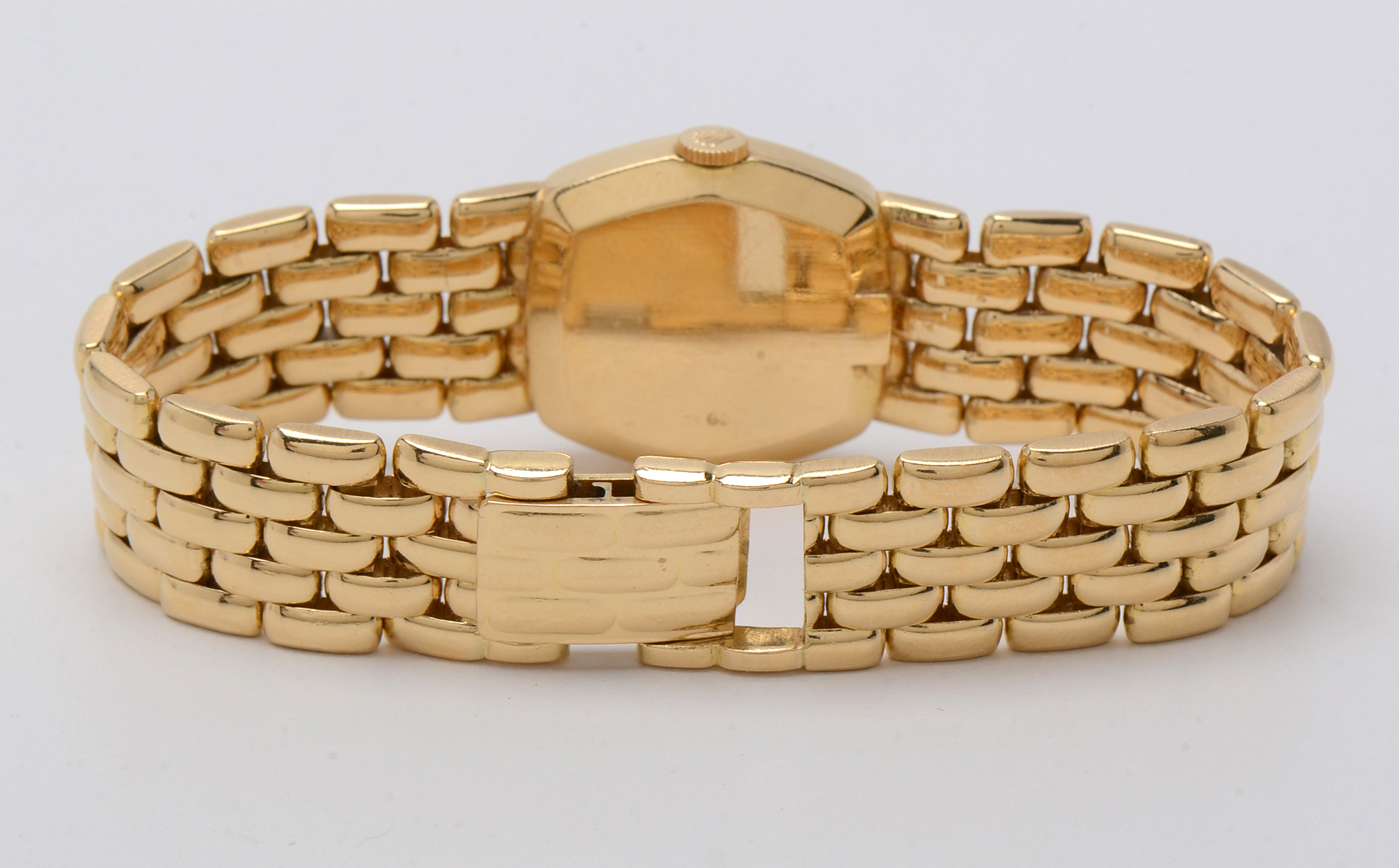 Rolex Orchid 18K Yellow Gold Diamond Bezel 21mm Watch