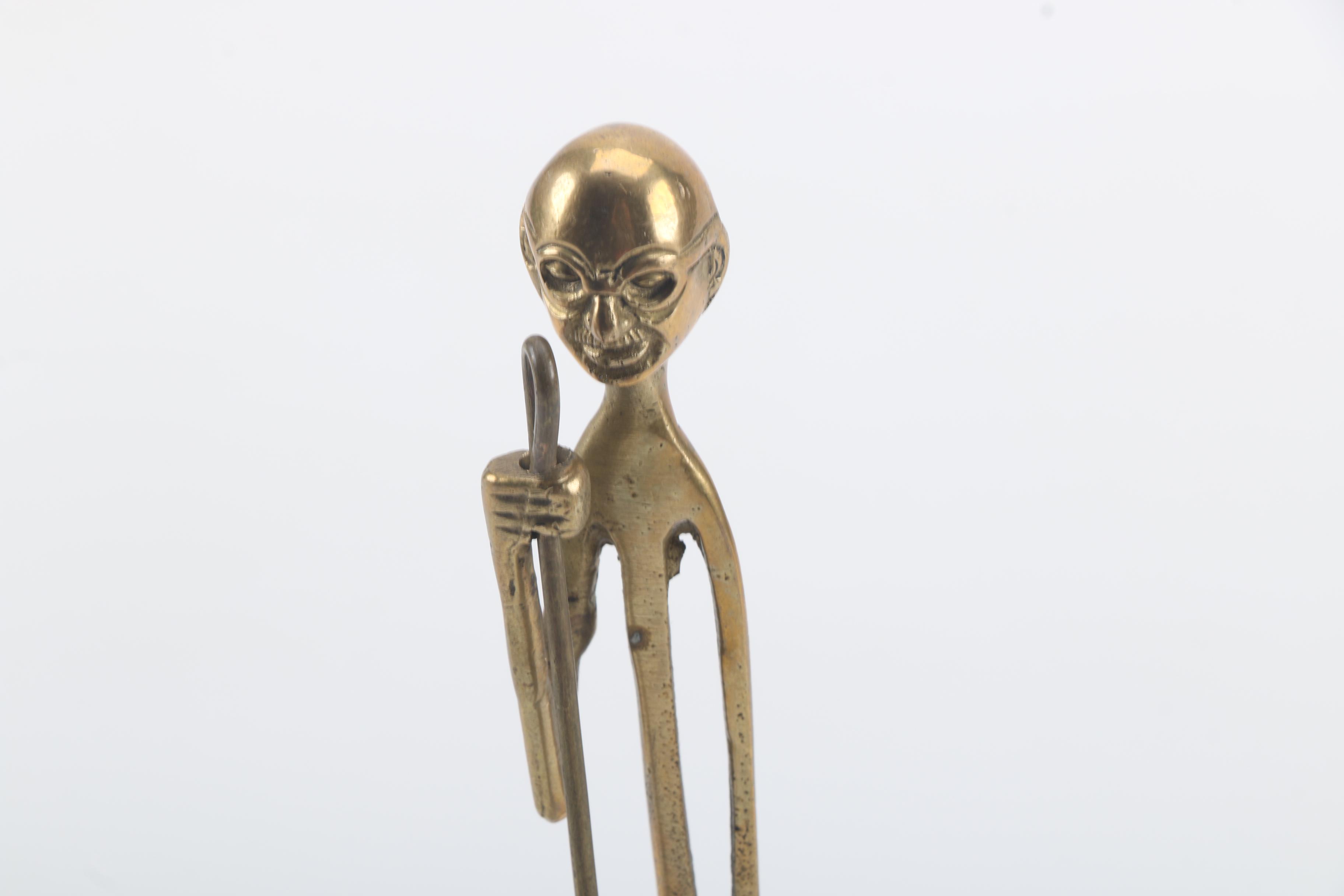 Metal Sculpture of Mahatma Gandhi