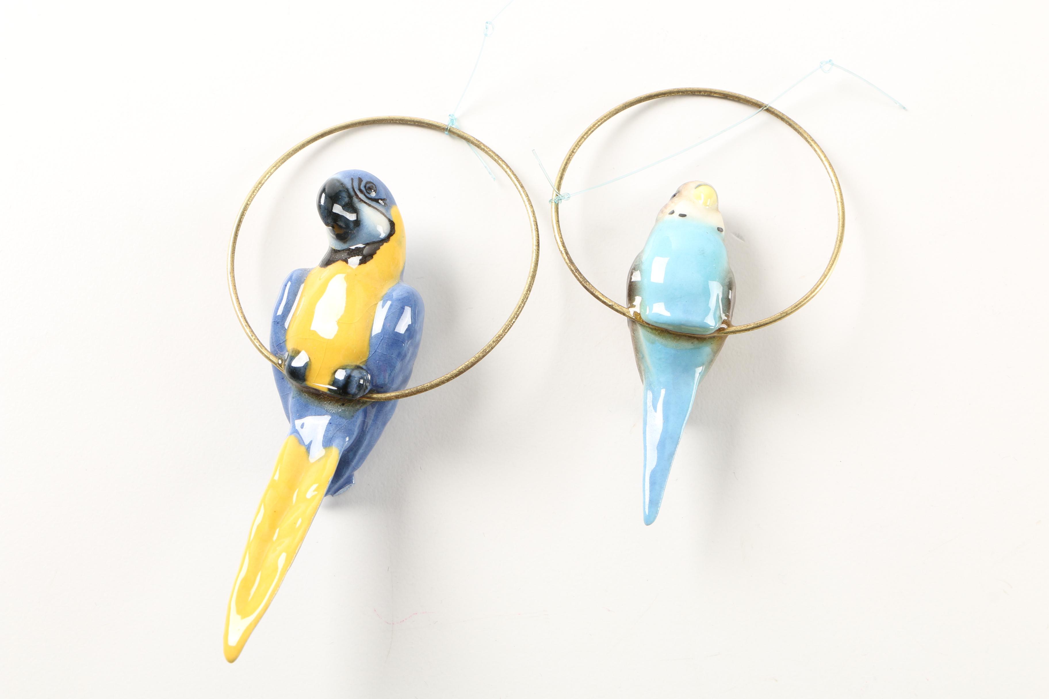 Hagen-Renaker Bird Figurines with Book