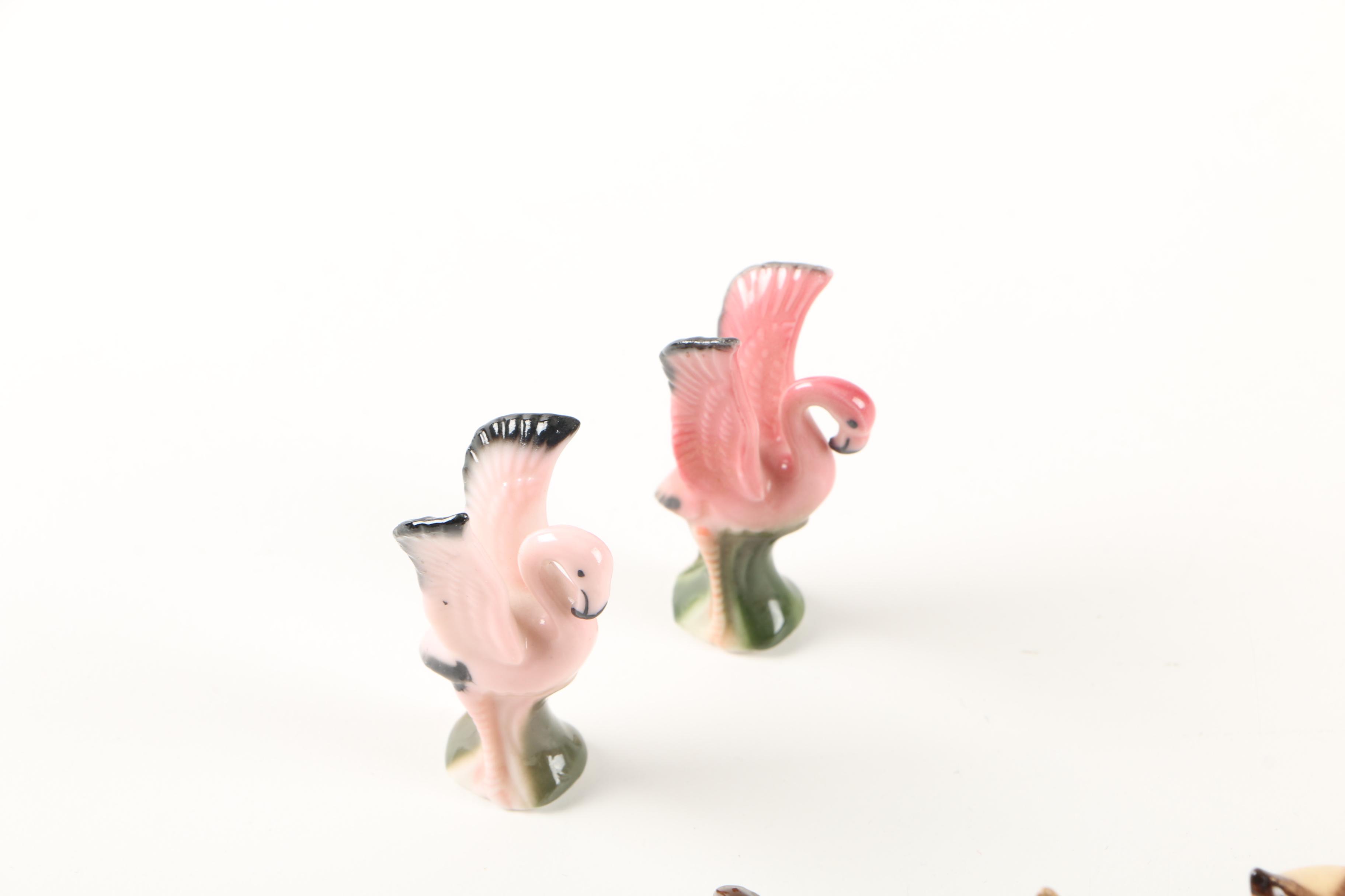 Hagen-Renaker Bird Figurines with Book