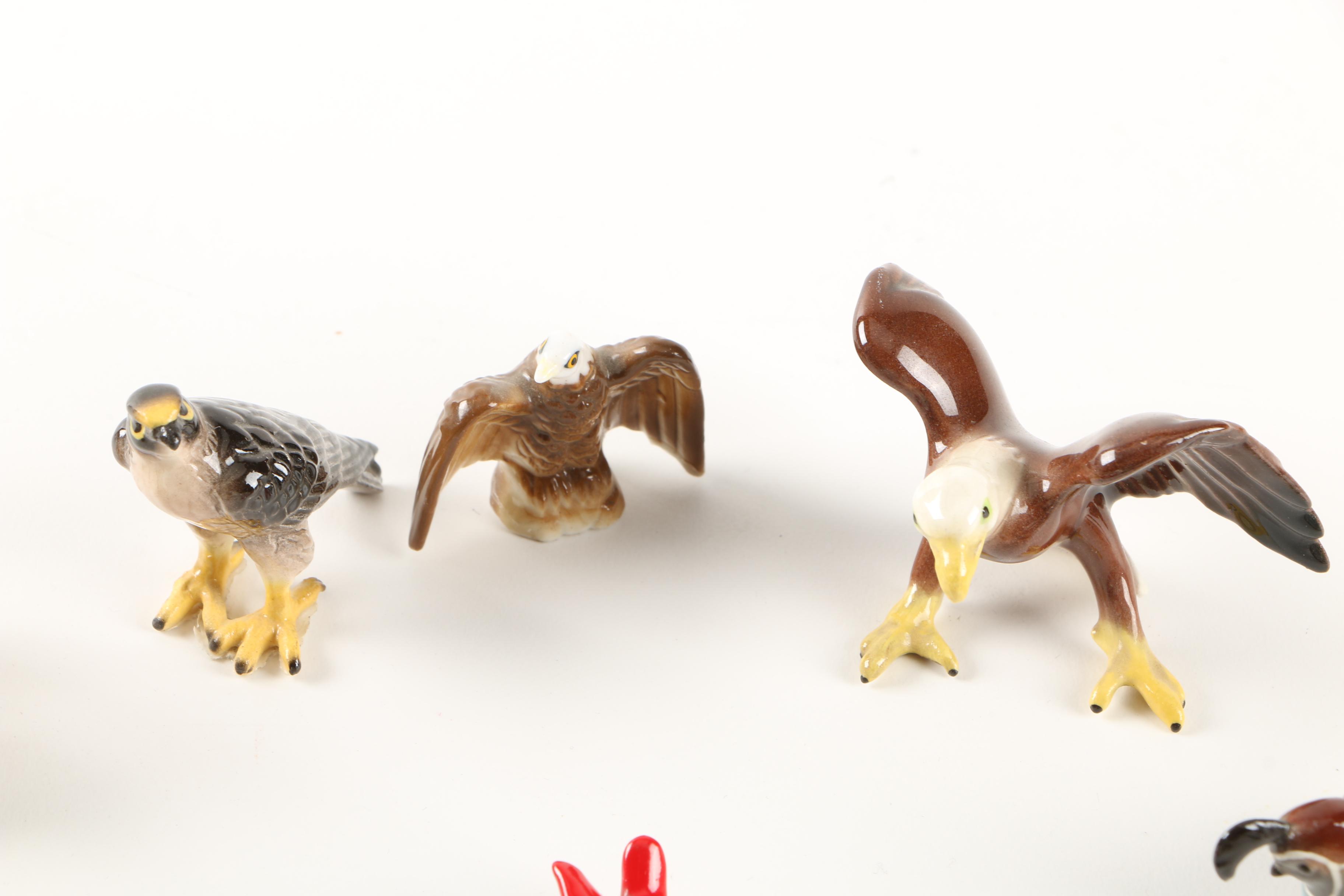 Hagen-Renaker Bird Figurines with Book