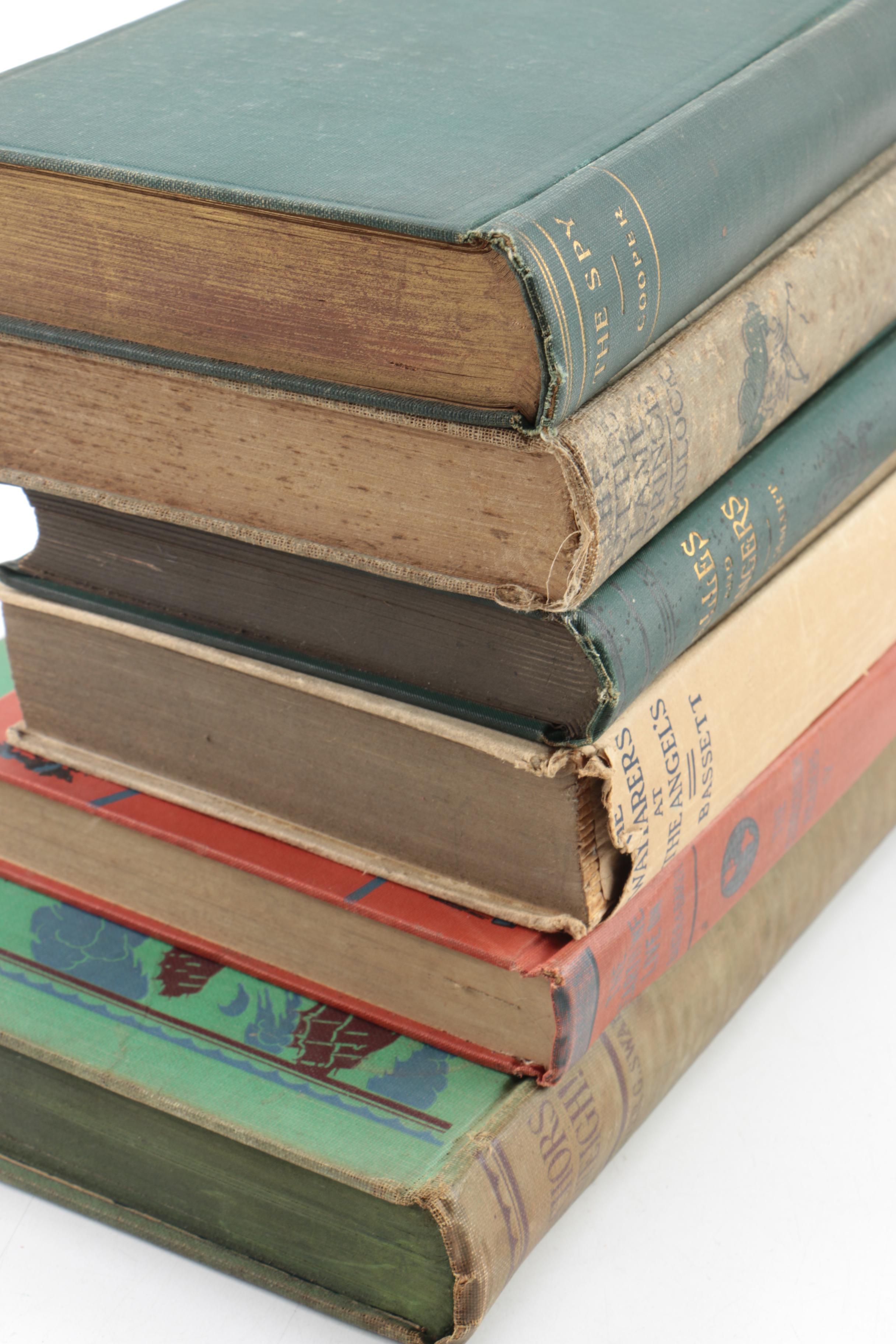 Assorted Antique and Vintage Hardcover Books