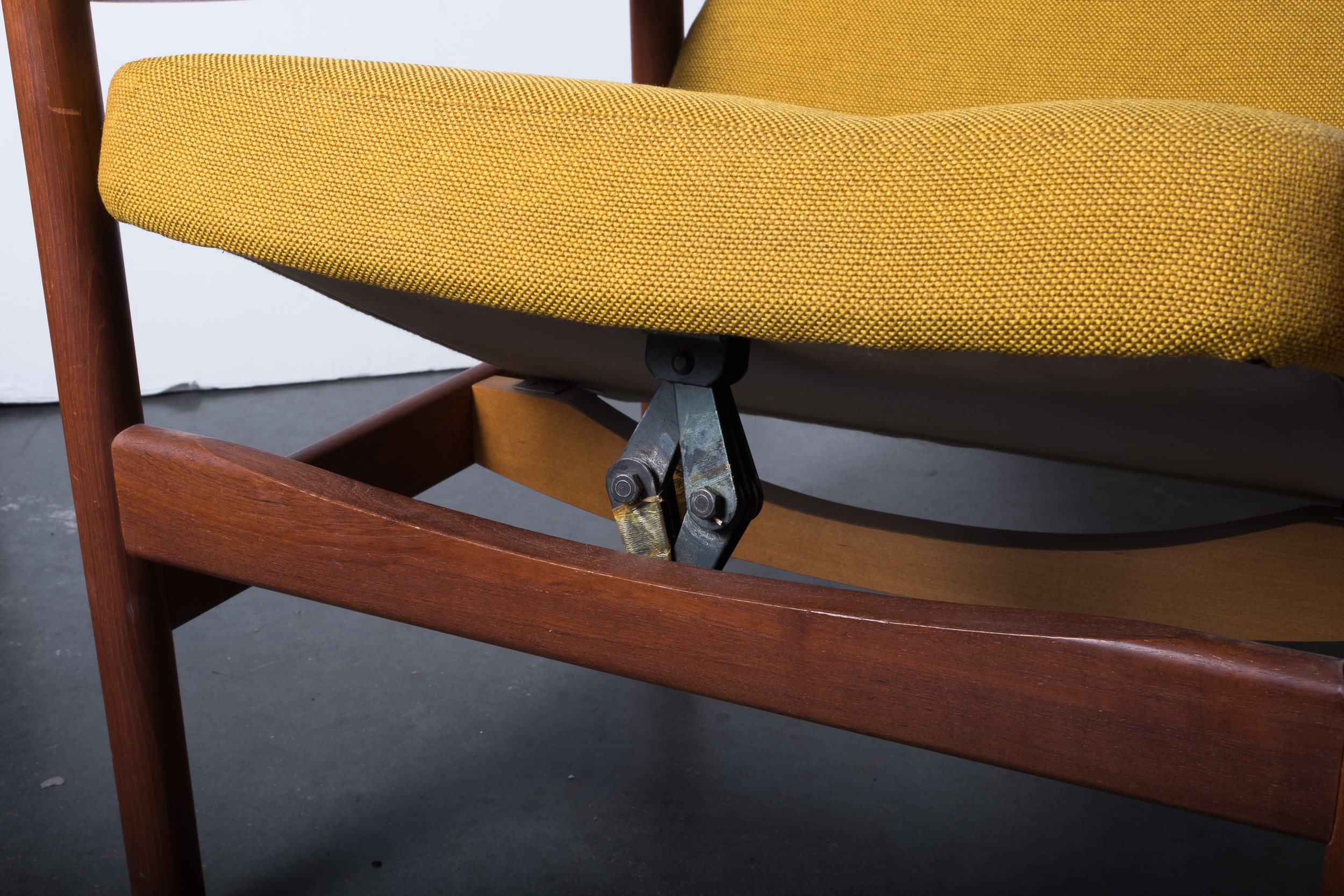 Danish Modern Reclining Armchair