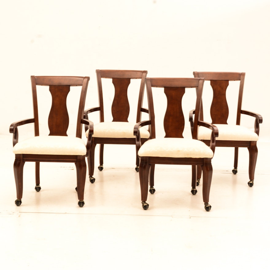 Set of Bassett Furniture Arm Chairs