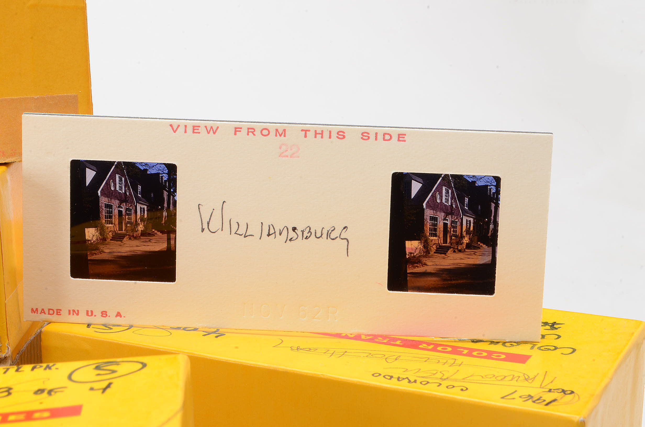 Collection of Vintage Stereoscopic Slides Across the Country with Slide Viewer