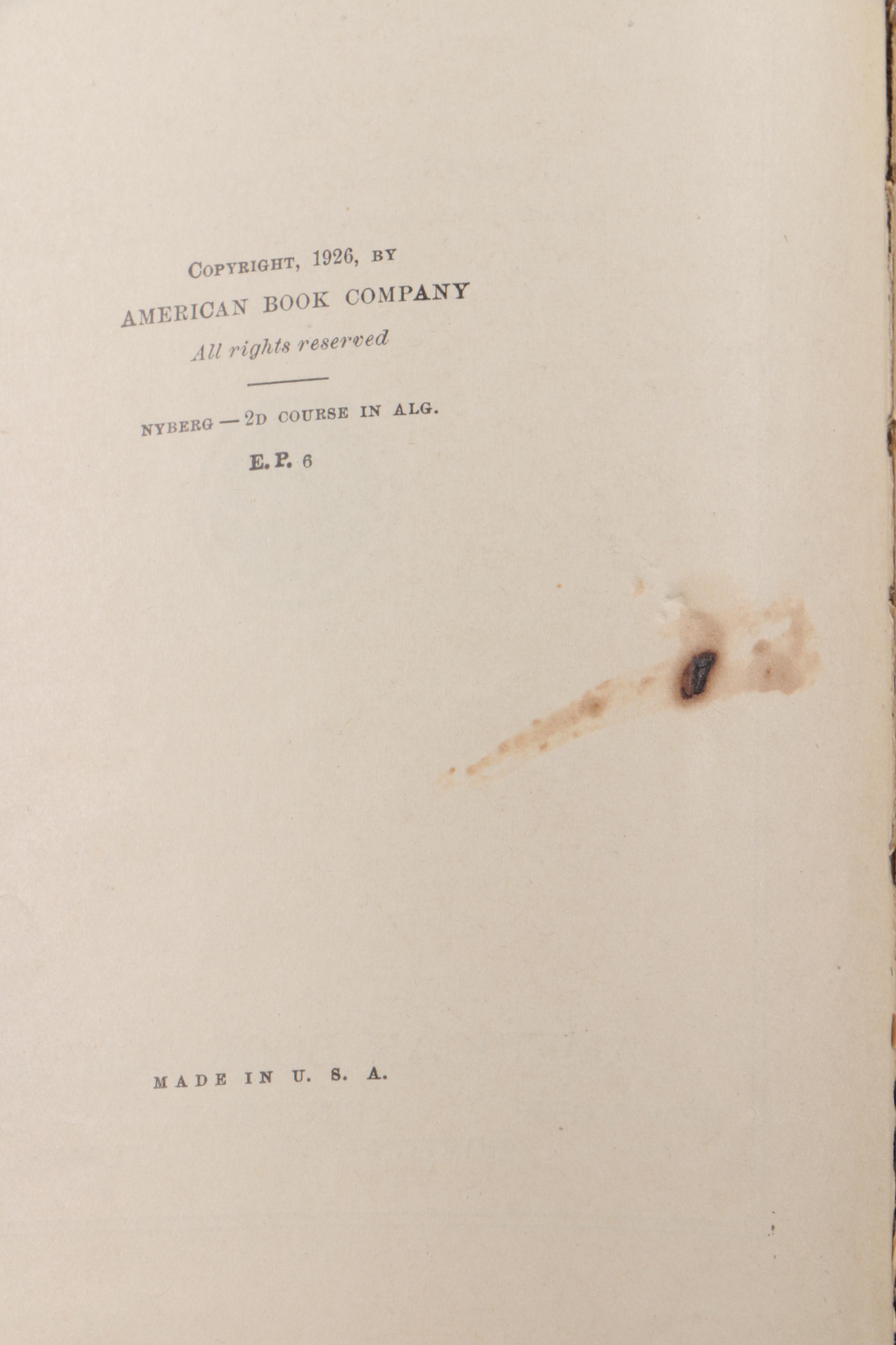 Vintage and Antique Textbooks Including 1909 "Modern Illustrative Bookkeeping"