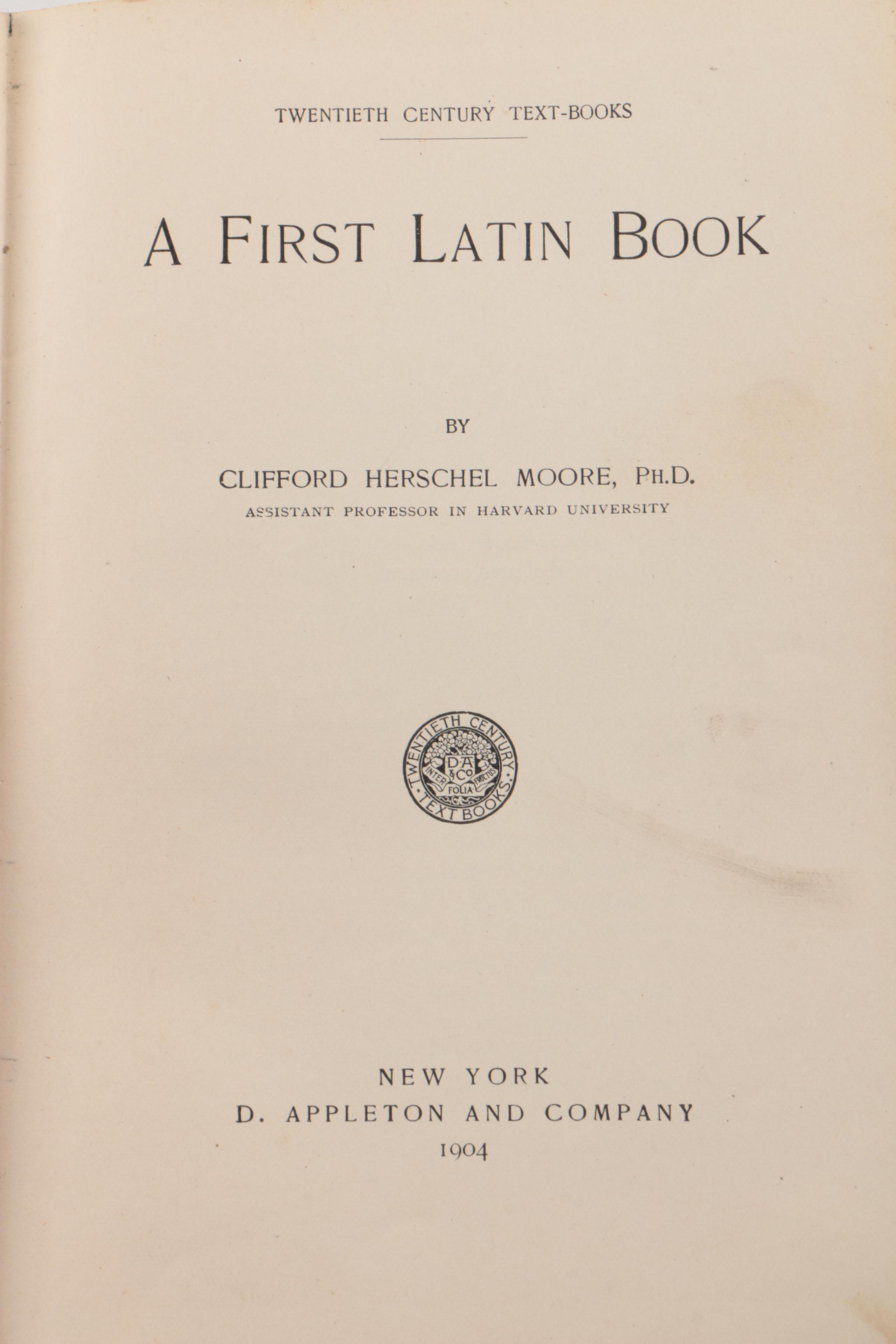 Vintage and Antique Textbooks Including 1909 "Modern Illustrative Bookkeeping"