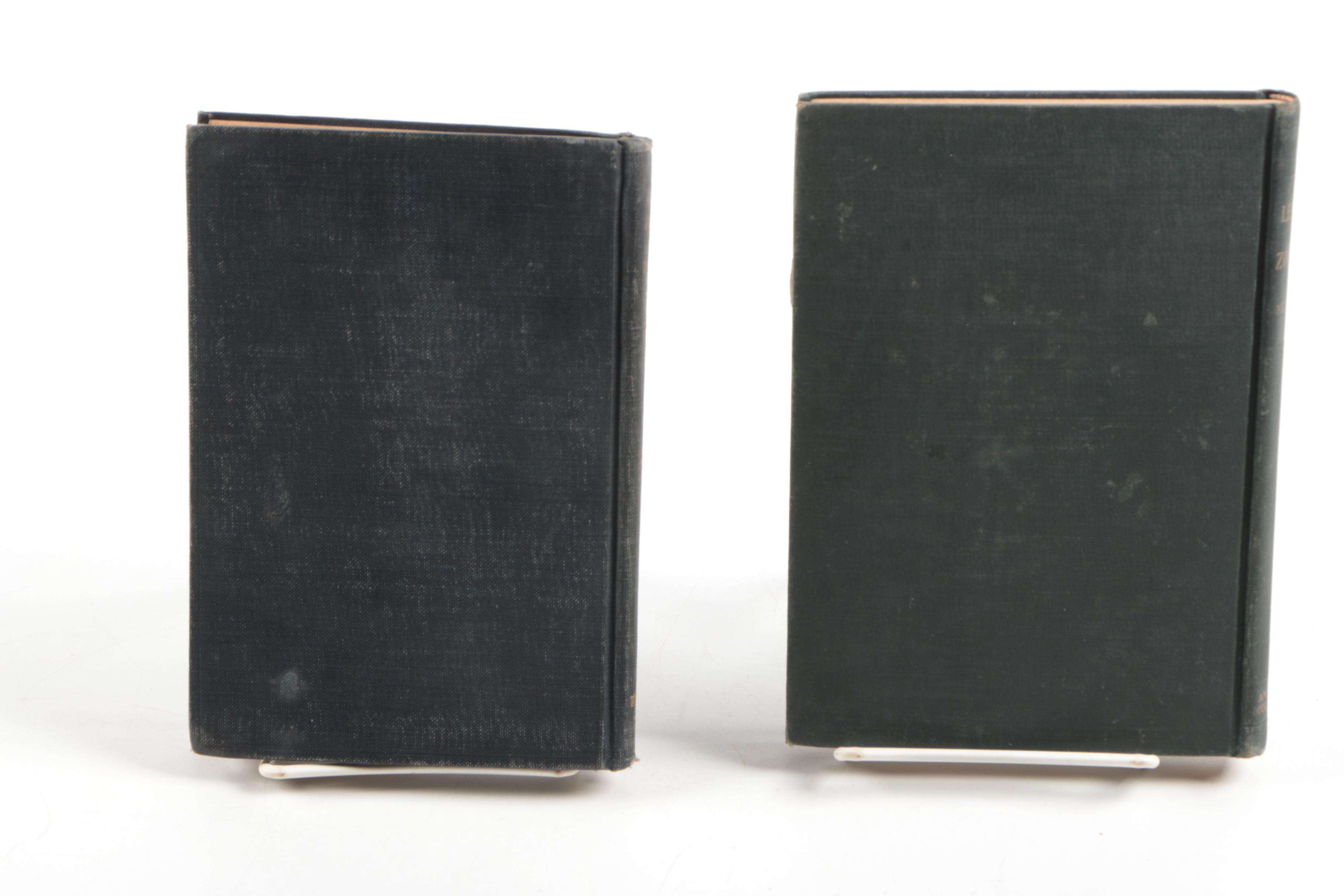 Vintage and Antique Textbooks Including 1909 "Modern Illustrative Bookkeeping"