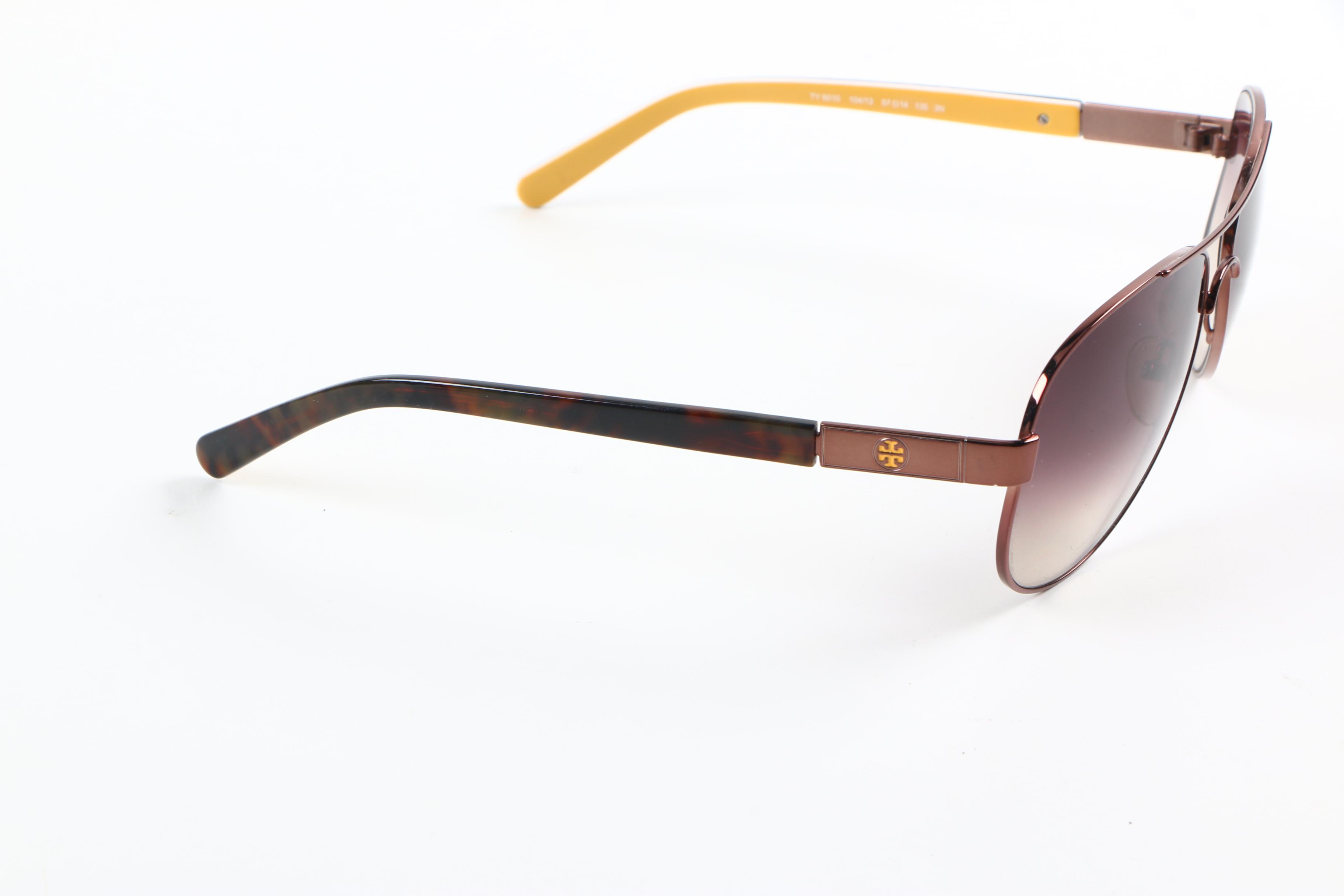 Tory Burch Aviator Sunglasses with Case