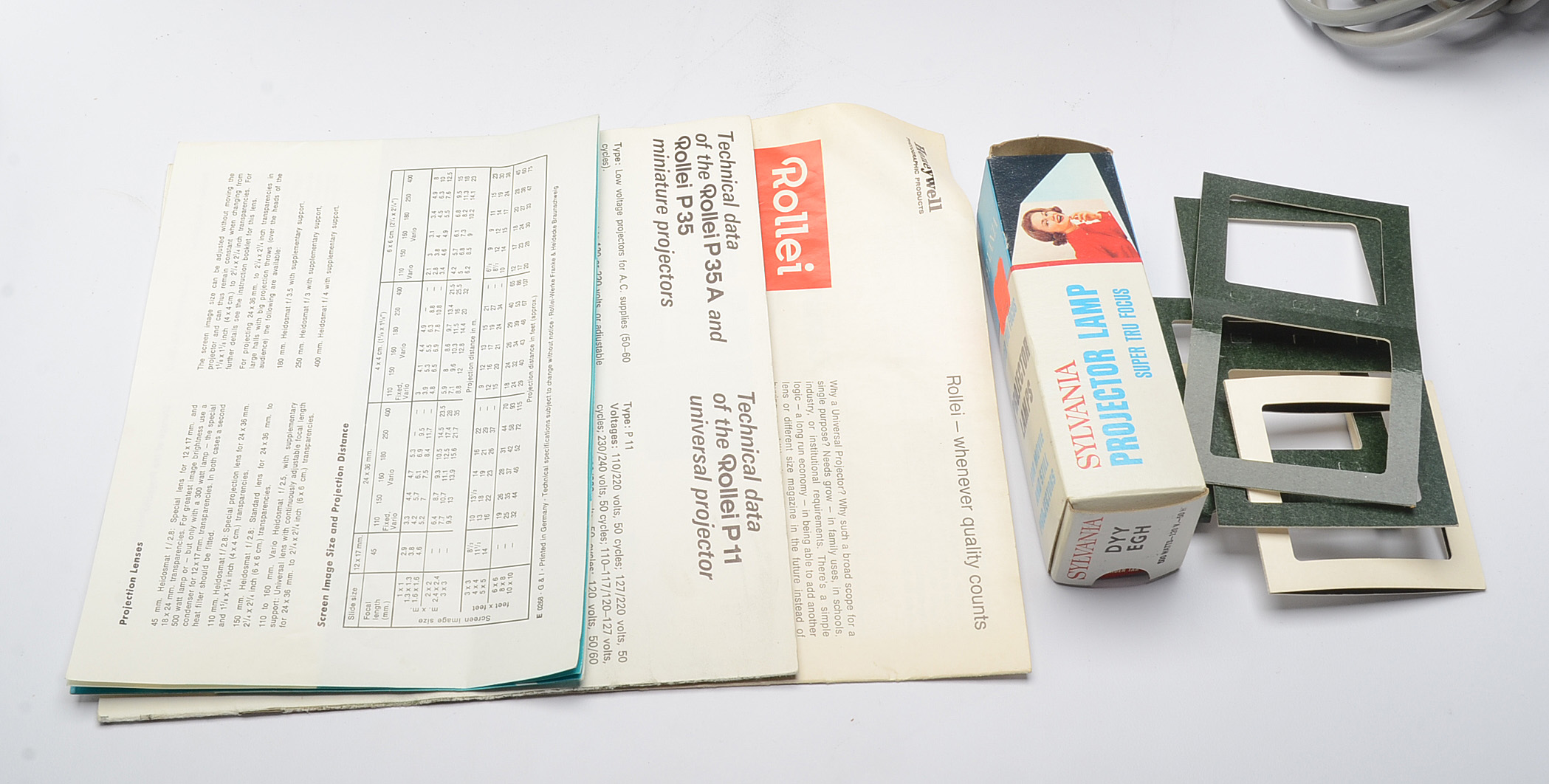 Vintage Rollei P11 Slide Projector