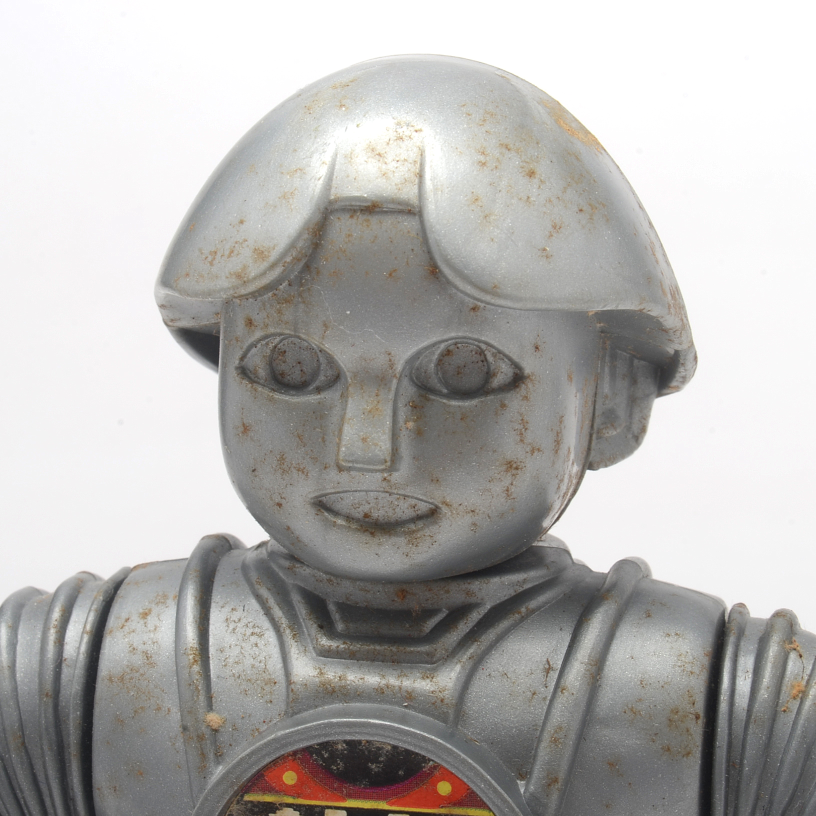 1960s Police Patrol Friction Helicopter and 1978 Twiggy Robot