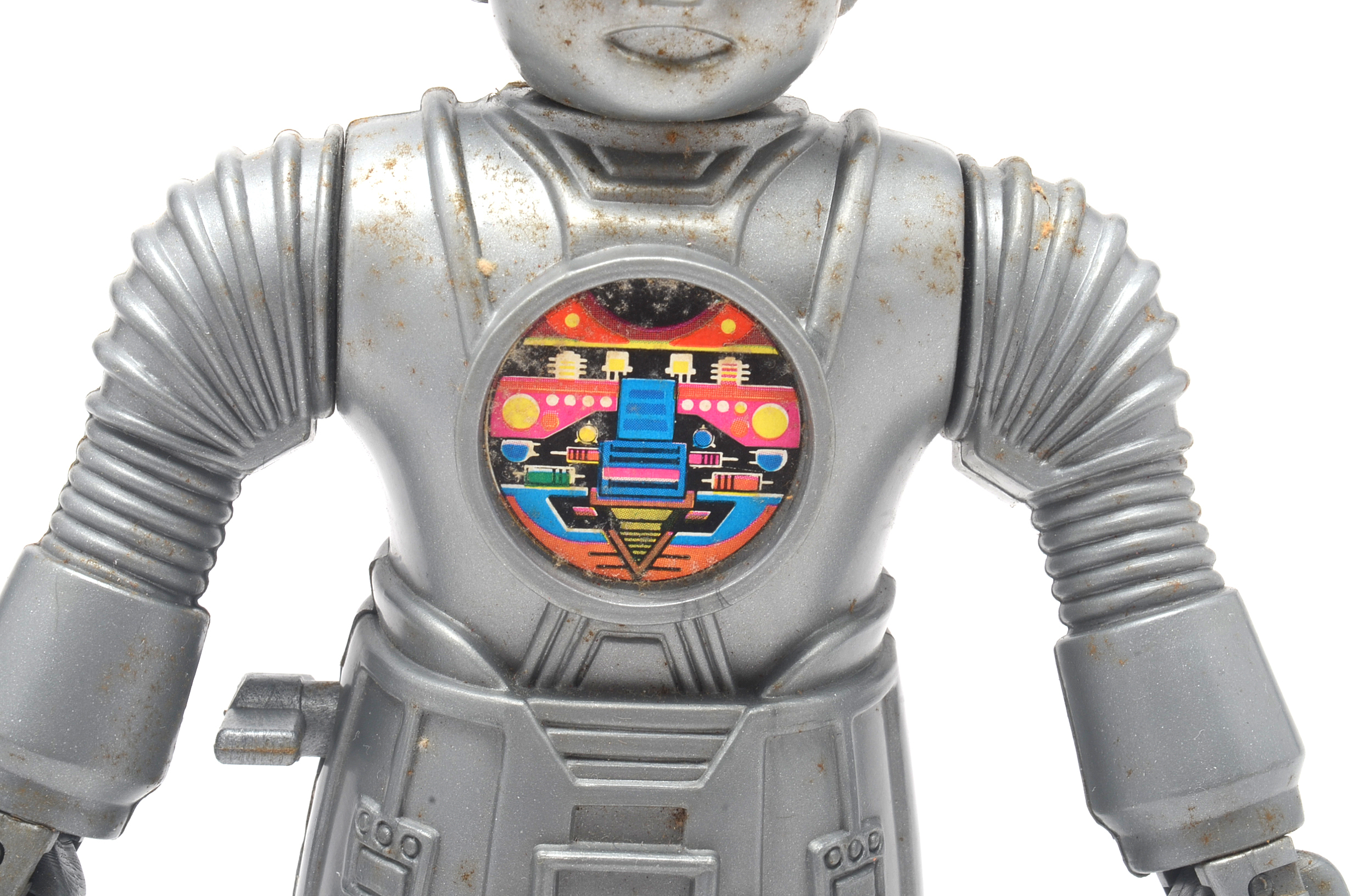 1960s Police Patrol Friction Helicopter and 1978 Twiggy Robot