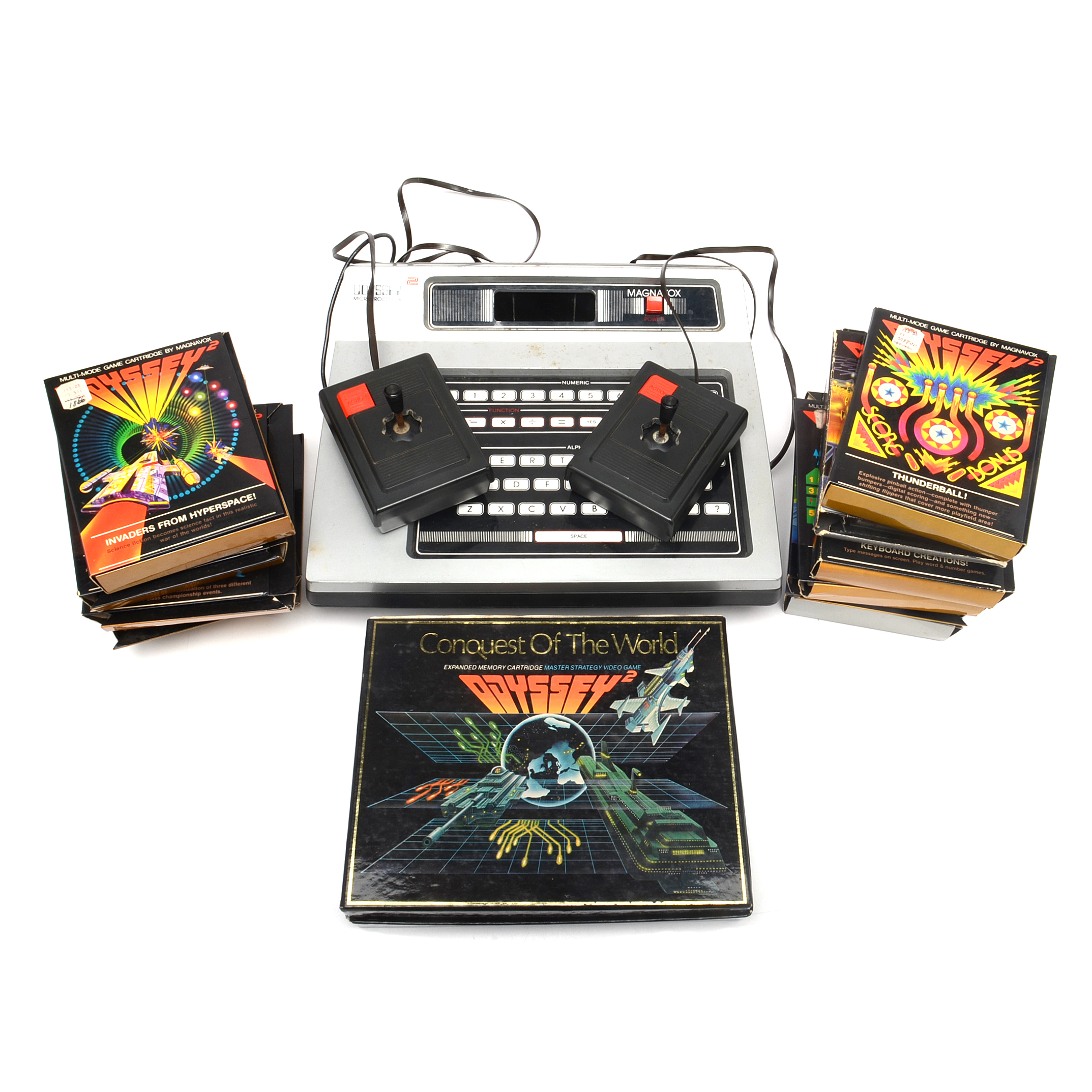 Vintage Magnavox Odyssey 2 Video Game System