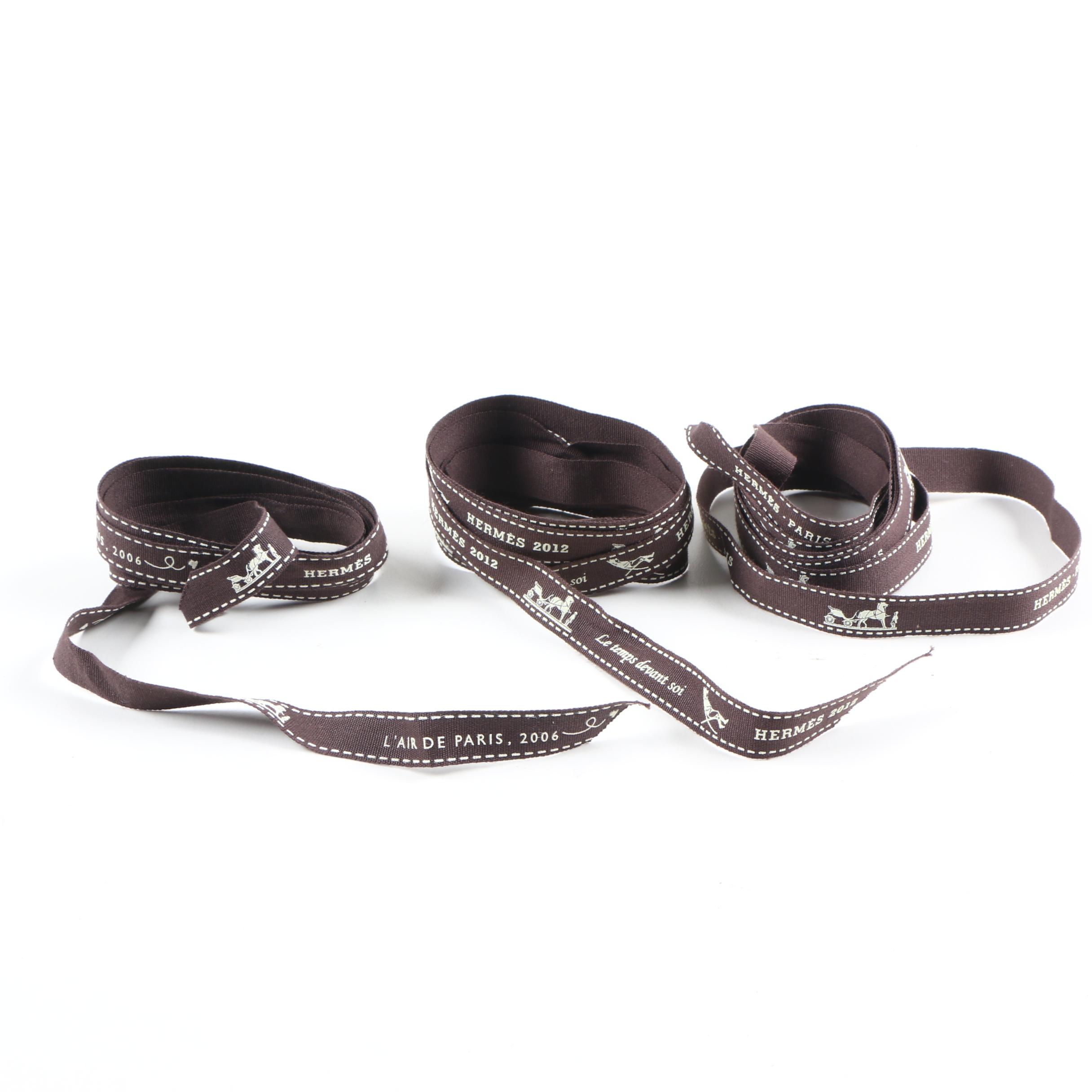 Hermès Brown Ribbons