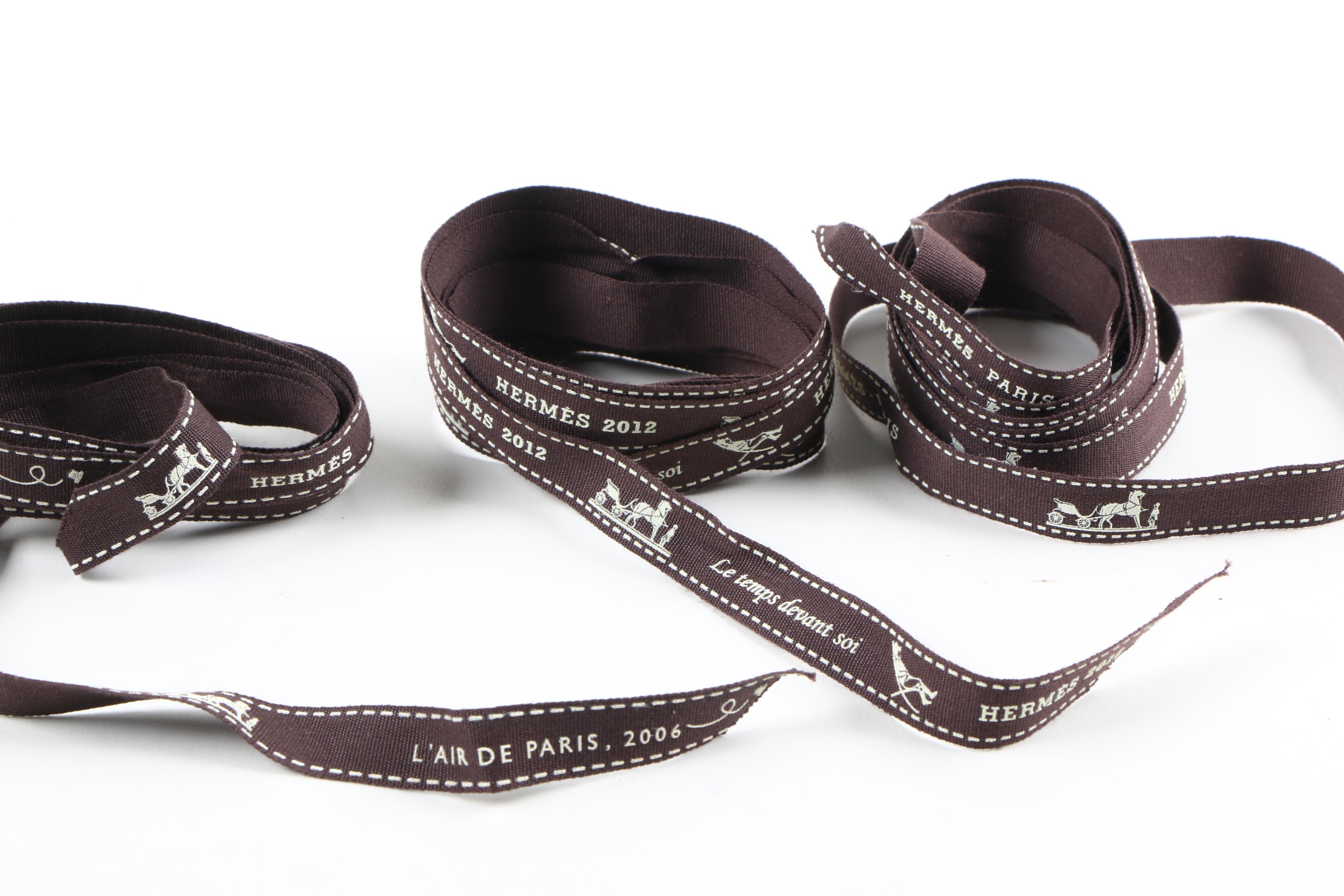 Hermès Brown Ribbons