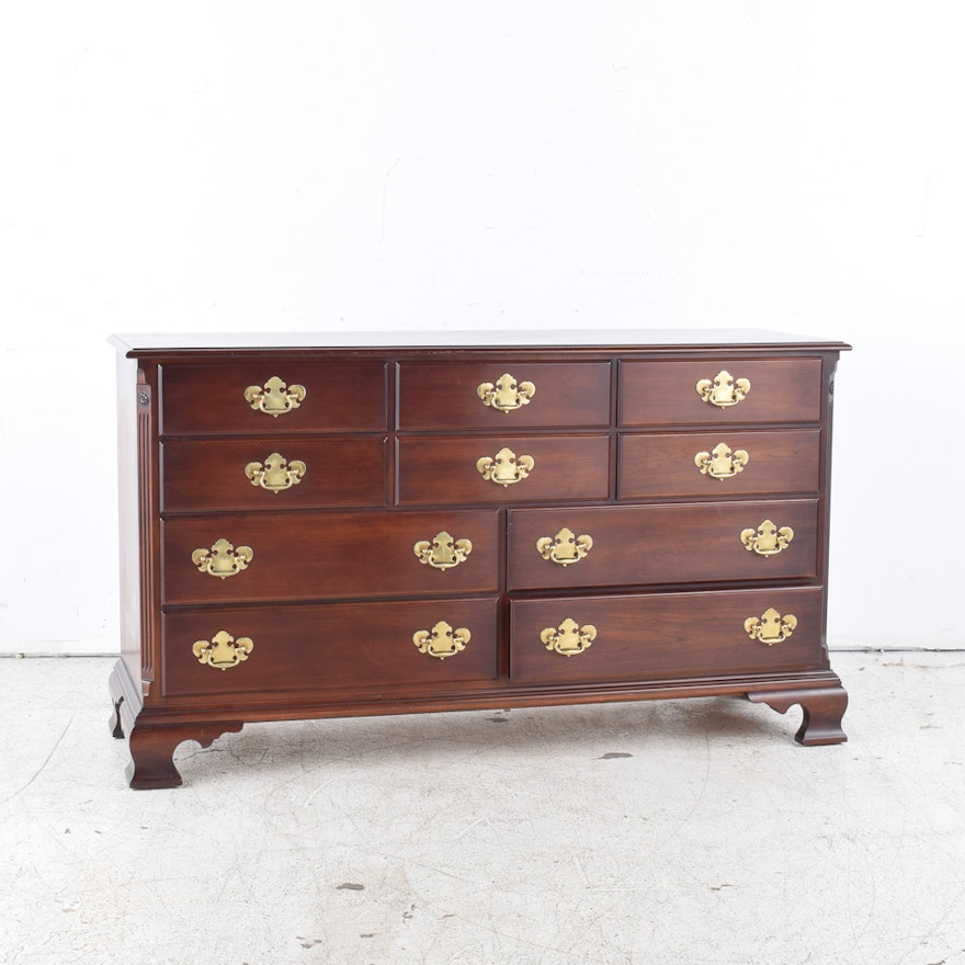 Chippendale Style Cherry Dresser from Statton