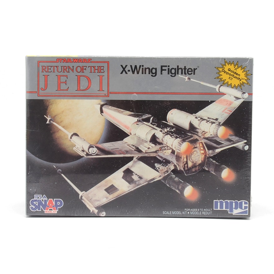 1983 Star Wars X-Wing Fighter Model Kit