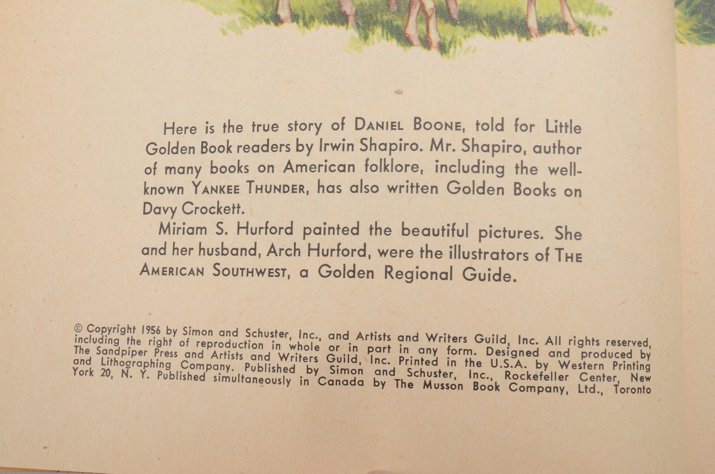 Collection of 1950's Children's TV Show Books