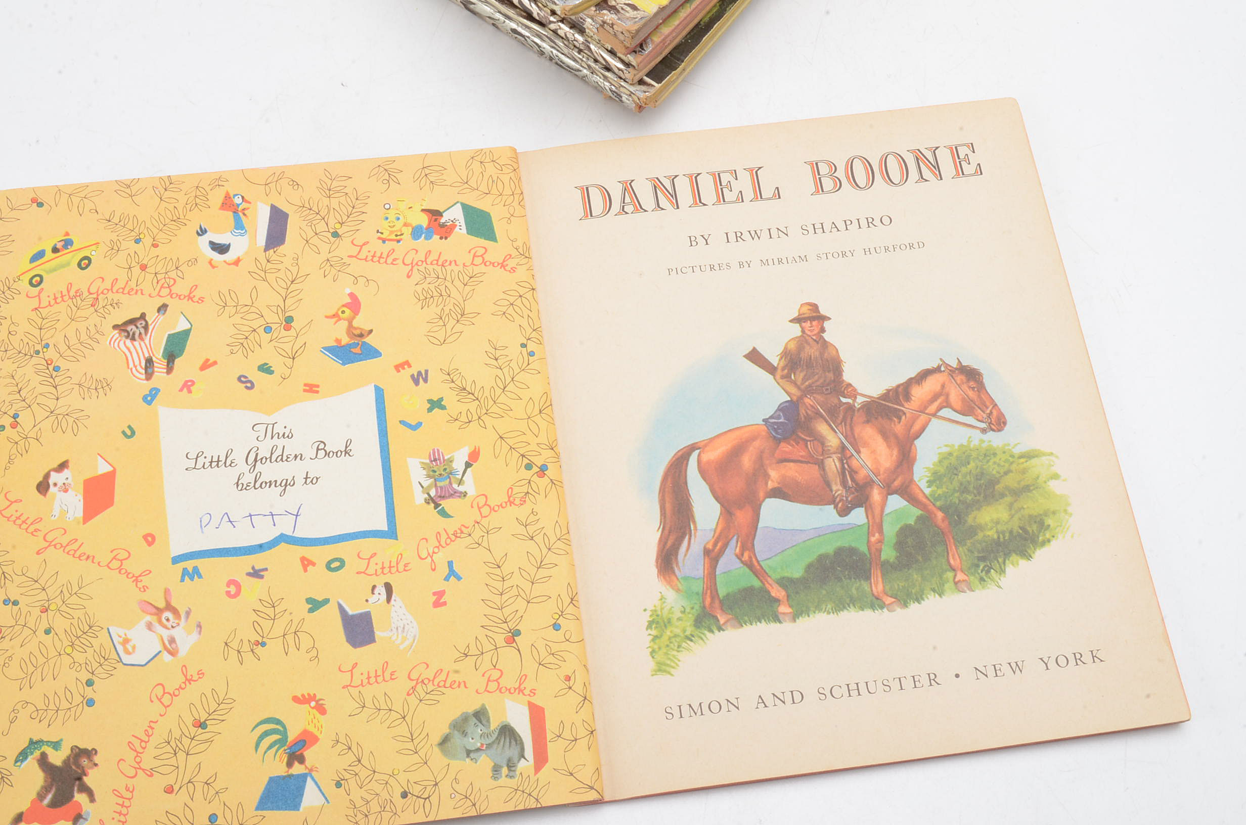 Collection of 1950's Children's TV Show Books