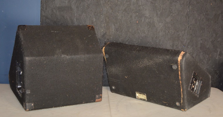 Peavey 115TI Monitor and Peavey 1545M Floor Monitor