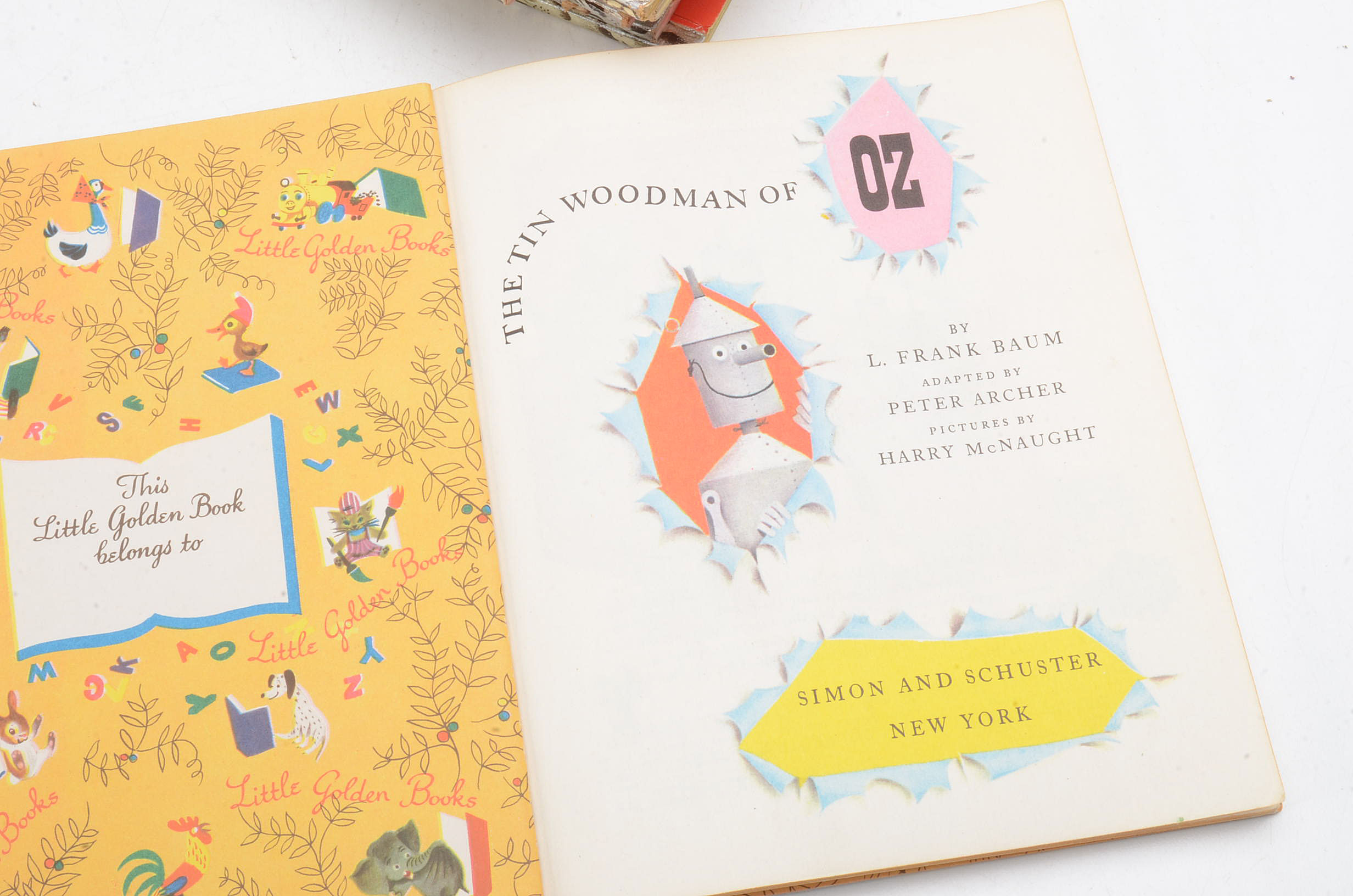 Collection of 1950's Children's TV Show Books