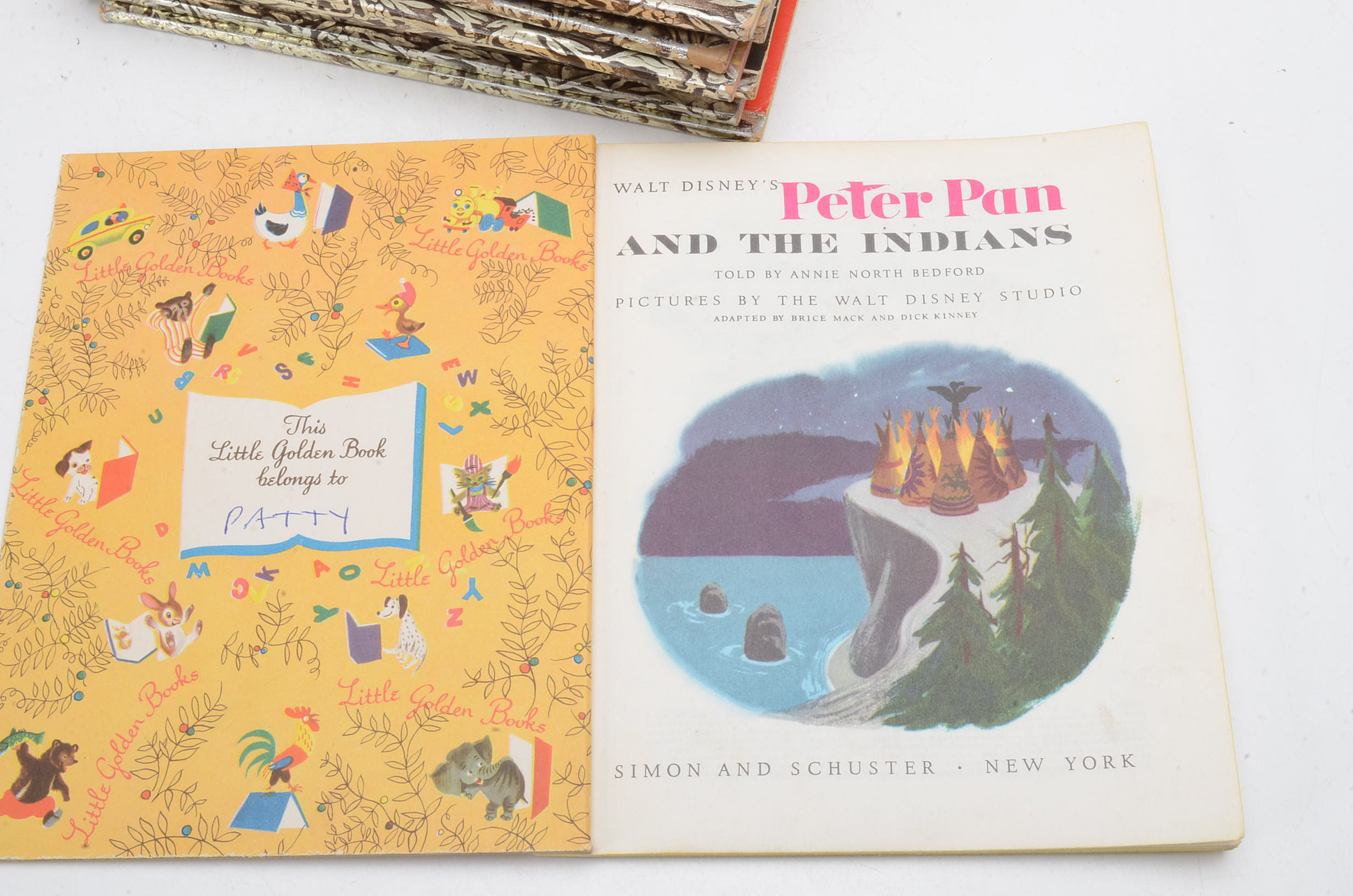 Collection of 1950's Children's TV Show Books