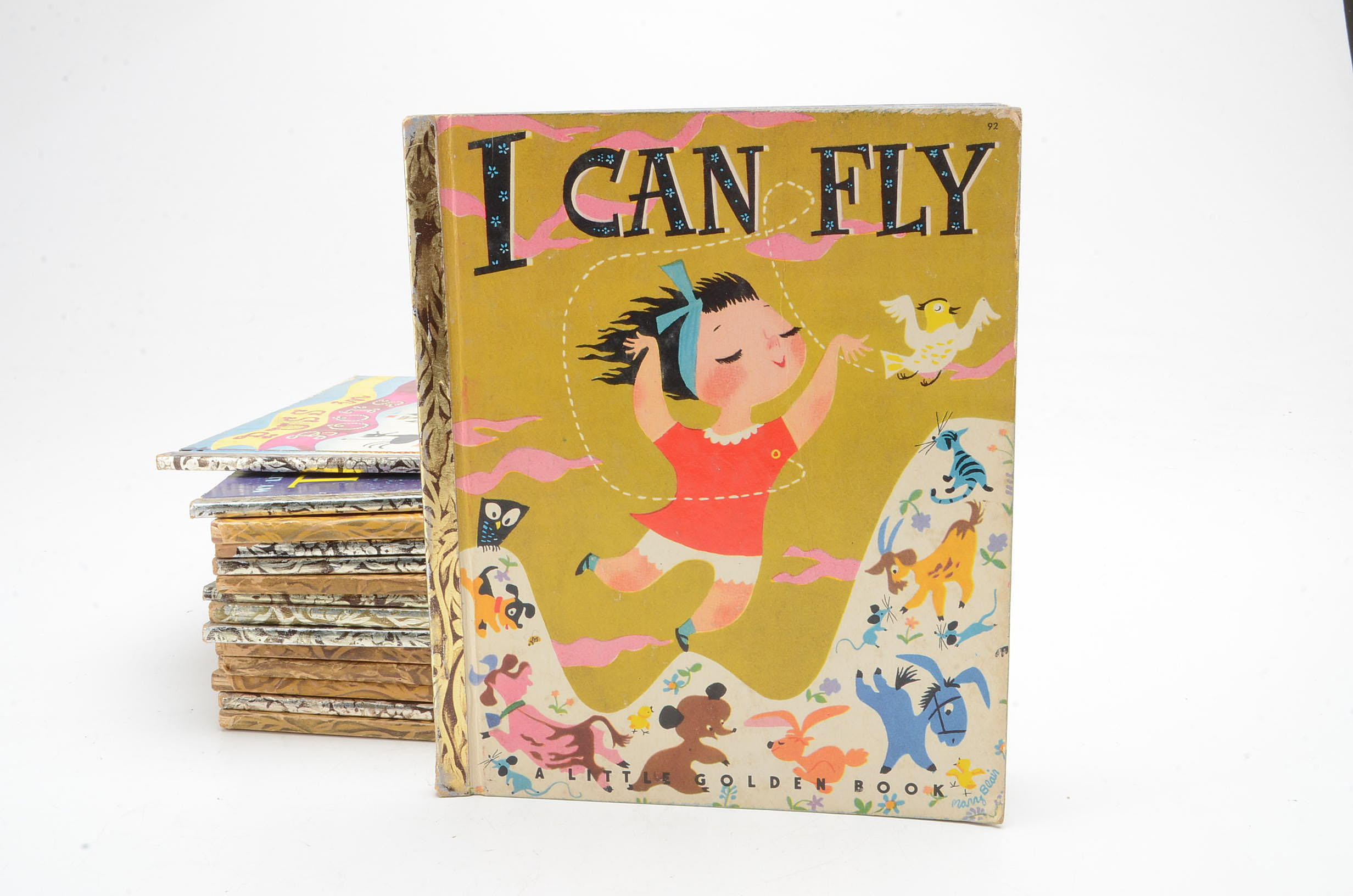 Collection of 1950's Little Golden Children's Books