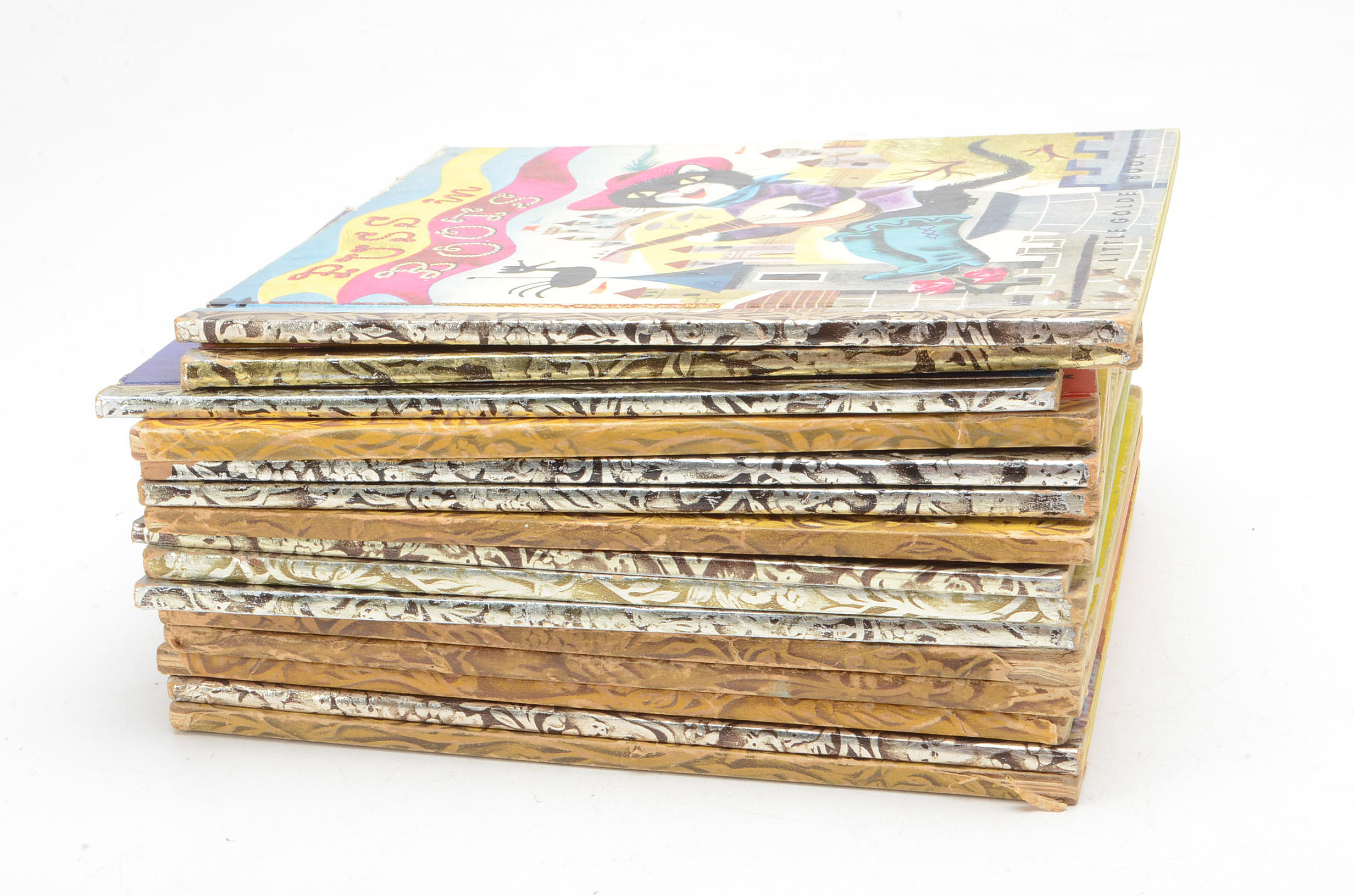 Collection of 1950's Little Golden Children's Books