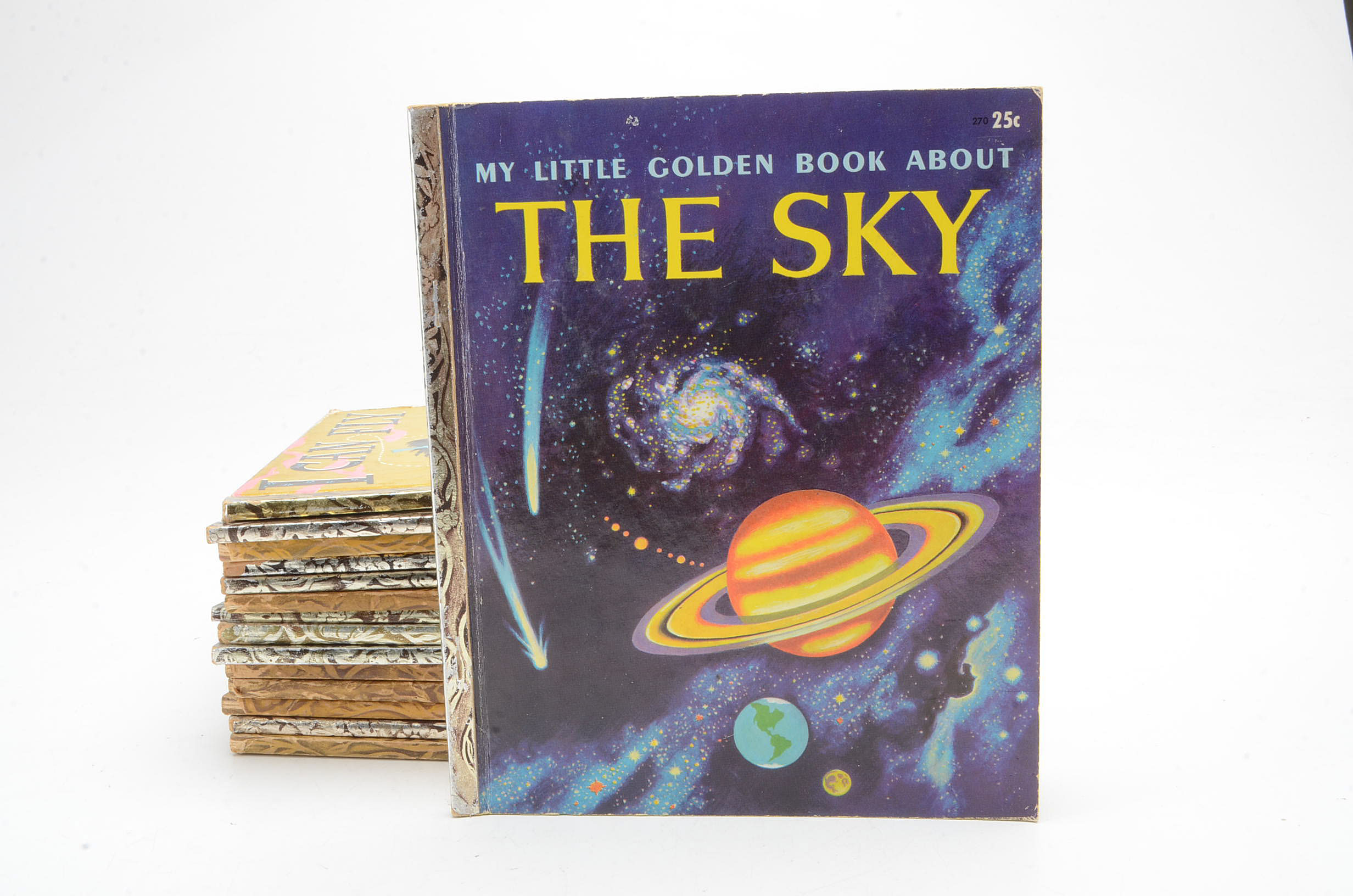 Collection of 1950's Little Golden Children's Books