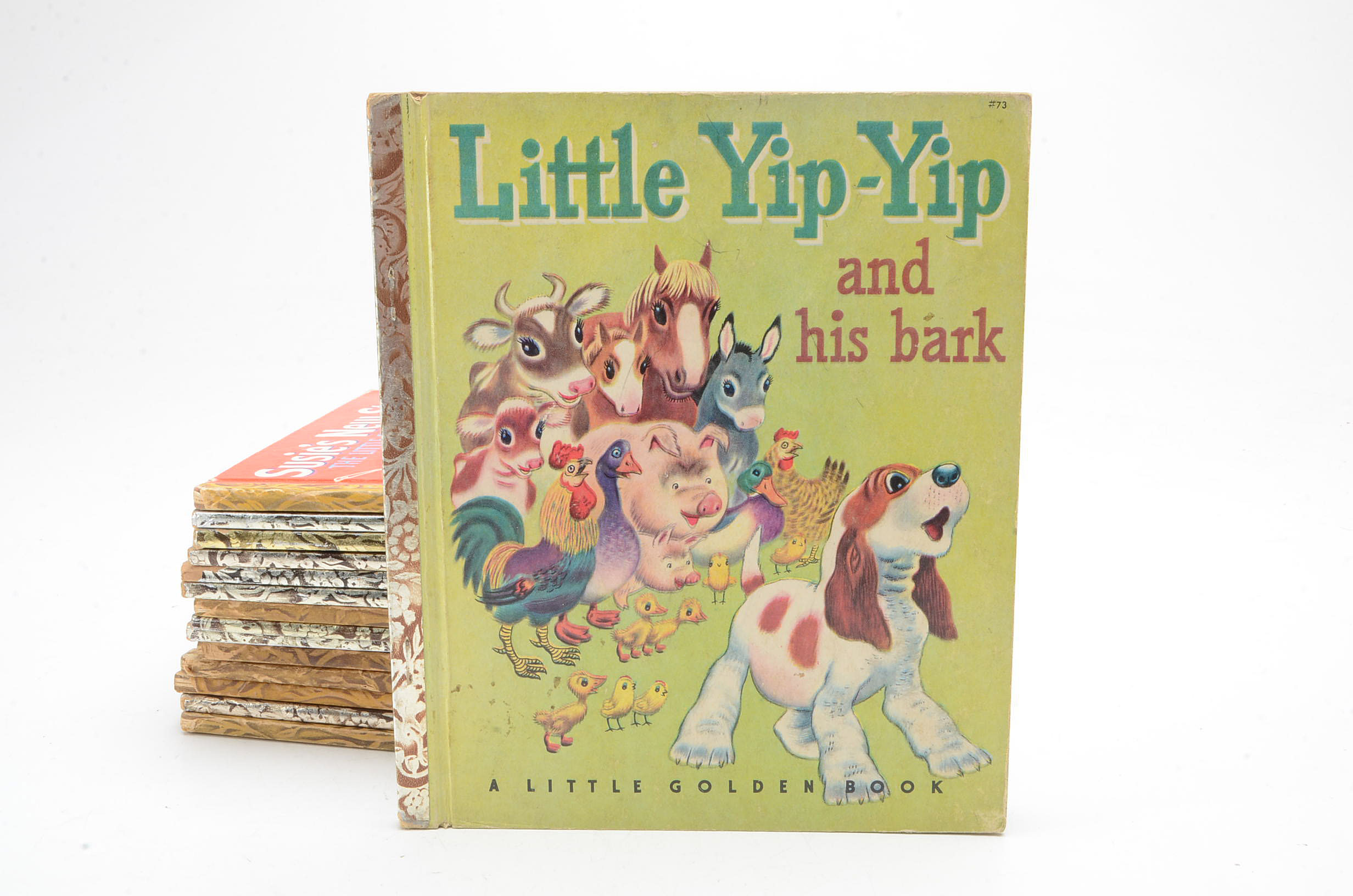 Collection of 1950's Little Golden Children's Books