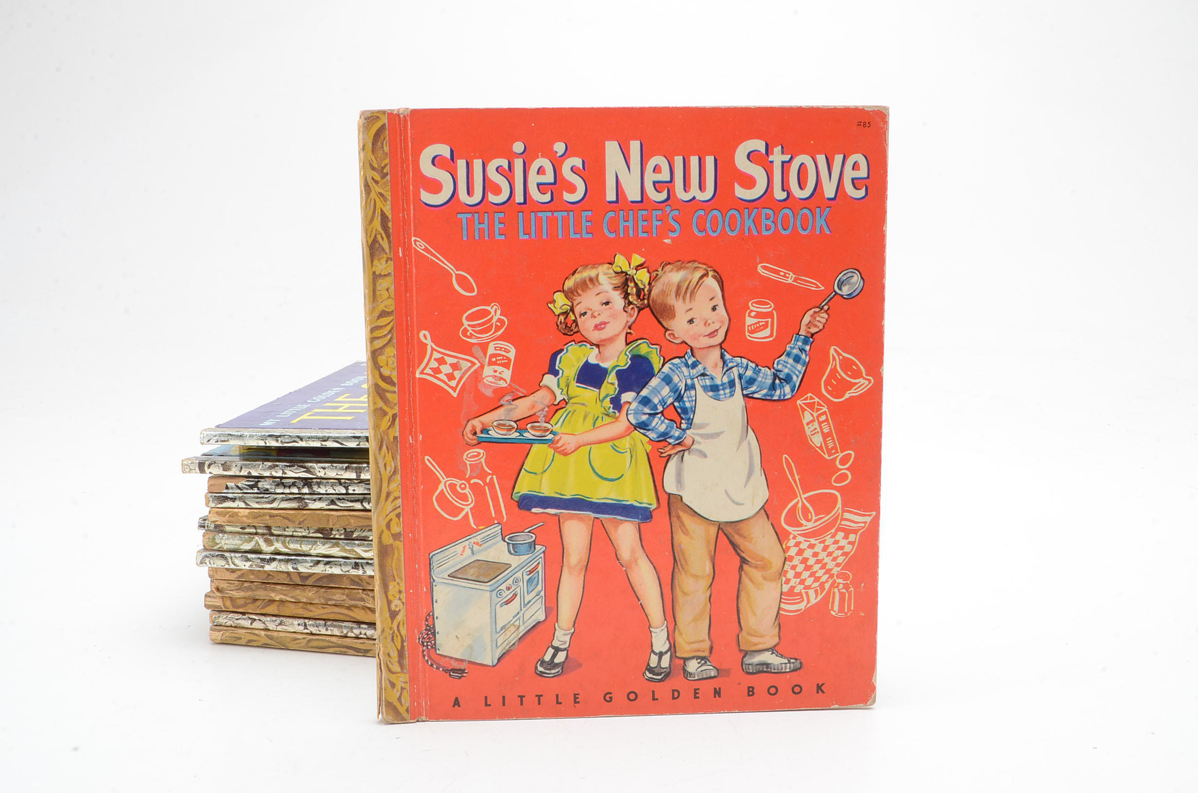 Collection of 1950's Little Golden Children's Books