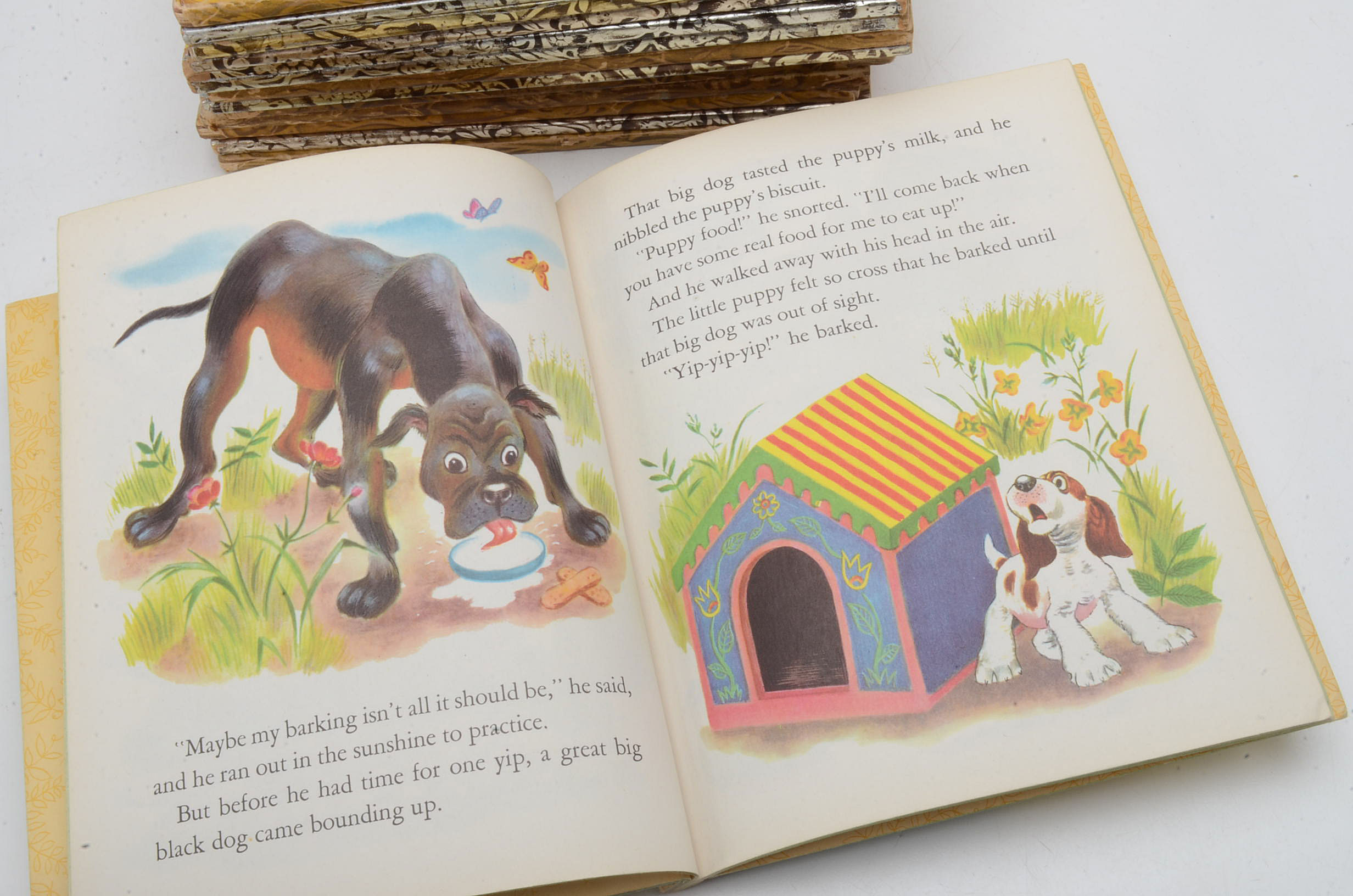 Collection of 1950's Little Golden Children's Books