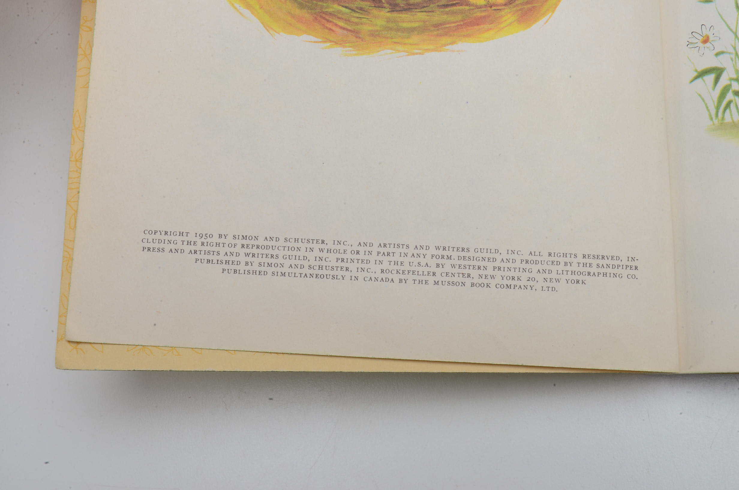 Collection of 1950's Little Golden Children's Books