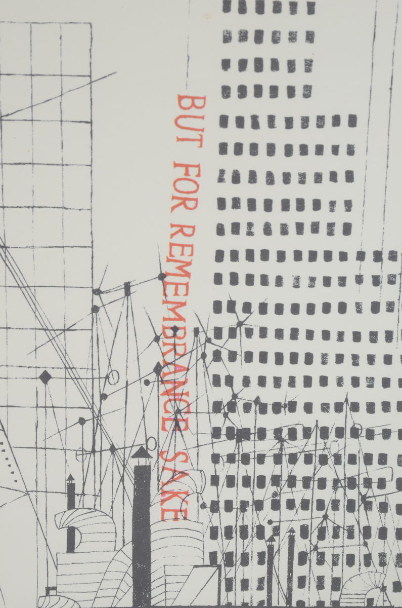1965 Exhibition Poster from "Ben Shahn: A Retrospective 1889-1969"