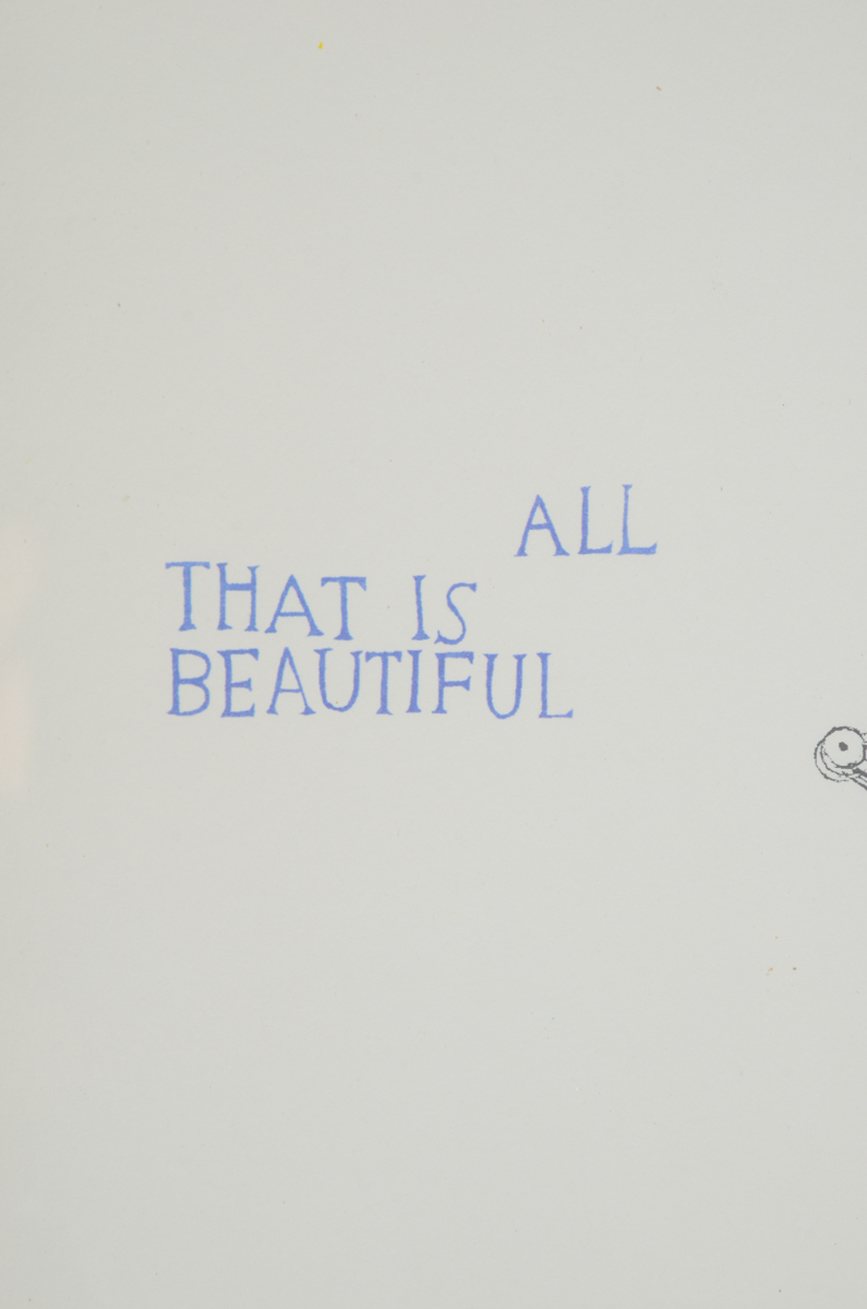 1965 Exhibition Poster from "Ben Shahn: A Retrospective 1889-1969"