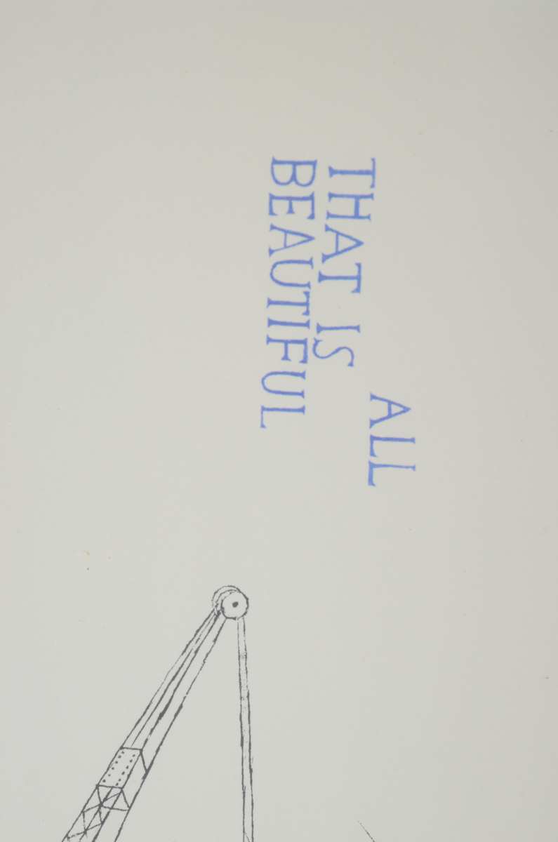 1965 Exhibition Poster from "Ben Shahn: A Retrospective 1889-1969"