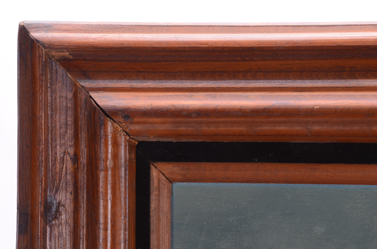 R. Lindstrom Oil Painting on Canvas of Moored Ships at Night